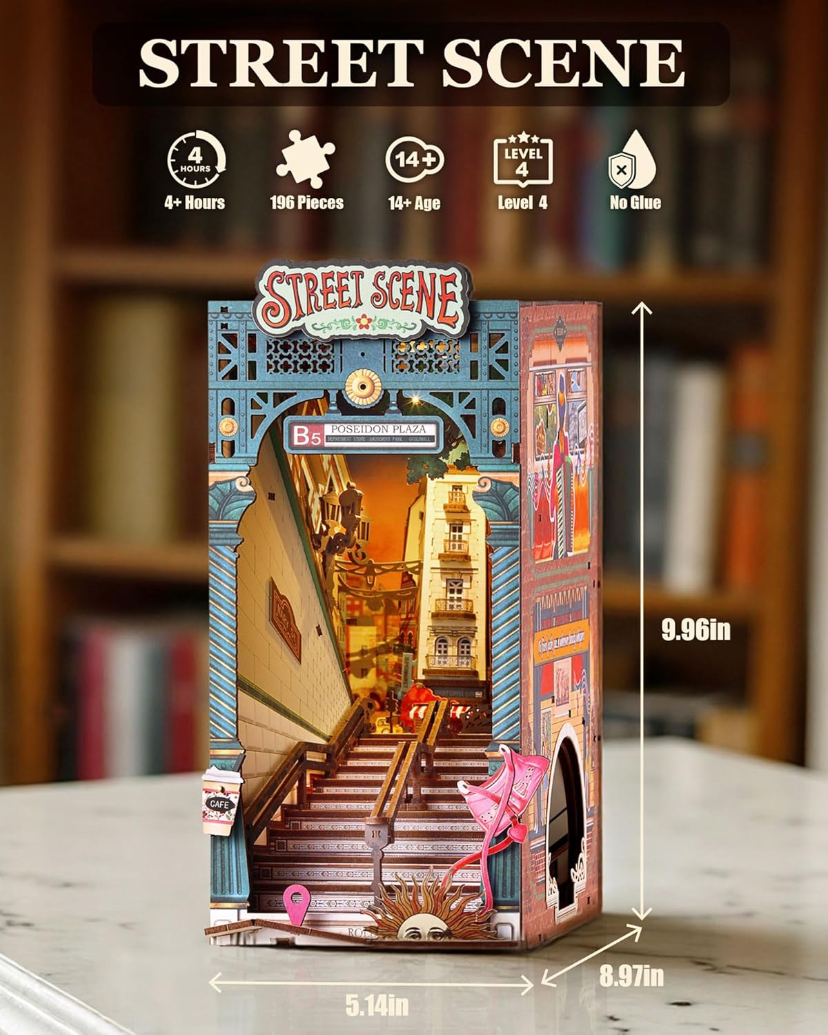 Building block, 1000pcs jigsaw puzzle, 2025 new puzzle, Adult Puzzle, Cartoon Puzzle, jigsaw puzzles, Acrylic Puzzle, puzzle 2000, DIY Miniature Dollhouse, Rolife, Cutebee, HYUKBI, DIY Booknook, Bookend, Dollhouse Kit, 3D Wooden Puzzle, Micro Building Blocks Set, Christmas Holiday gift, home decor, table decor