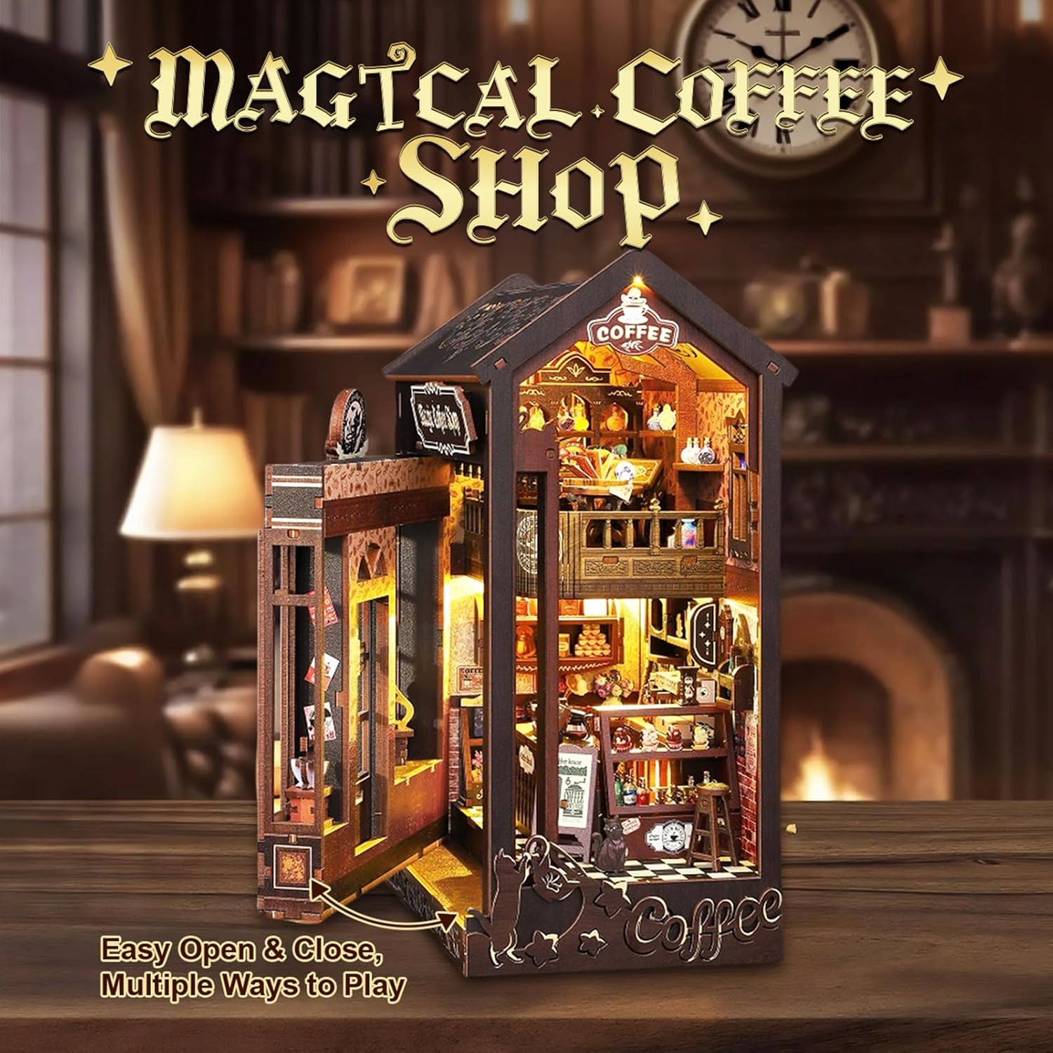 Building block, 1000pcs jigsaw puzzle, 2025 new puzzle, Adult Puzzle, Cartoon Puzzle, jigsaw puzzles,, puzzle 2000, DIY Miniature Dollhouse, Rolife, Cutebee, HYUKBI, DIY Booknook, Bookend, Dollhouse Kit, 3D Wooden Puzzle, Micro Building Blocks Set, Christmas Holiday gift 