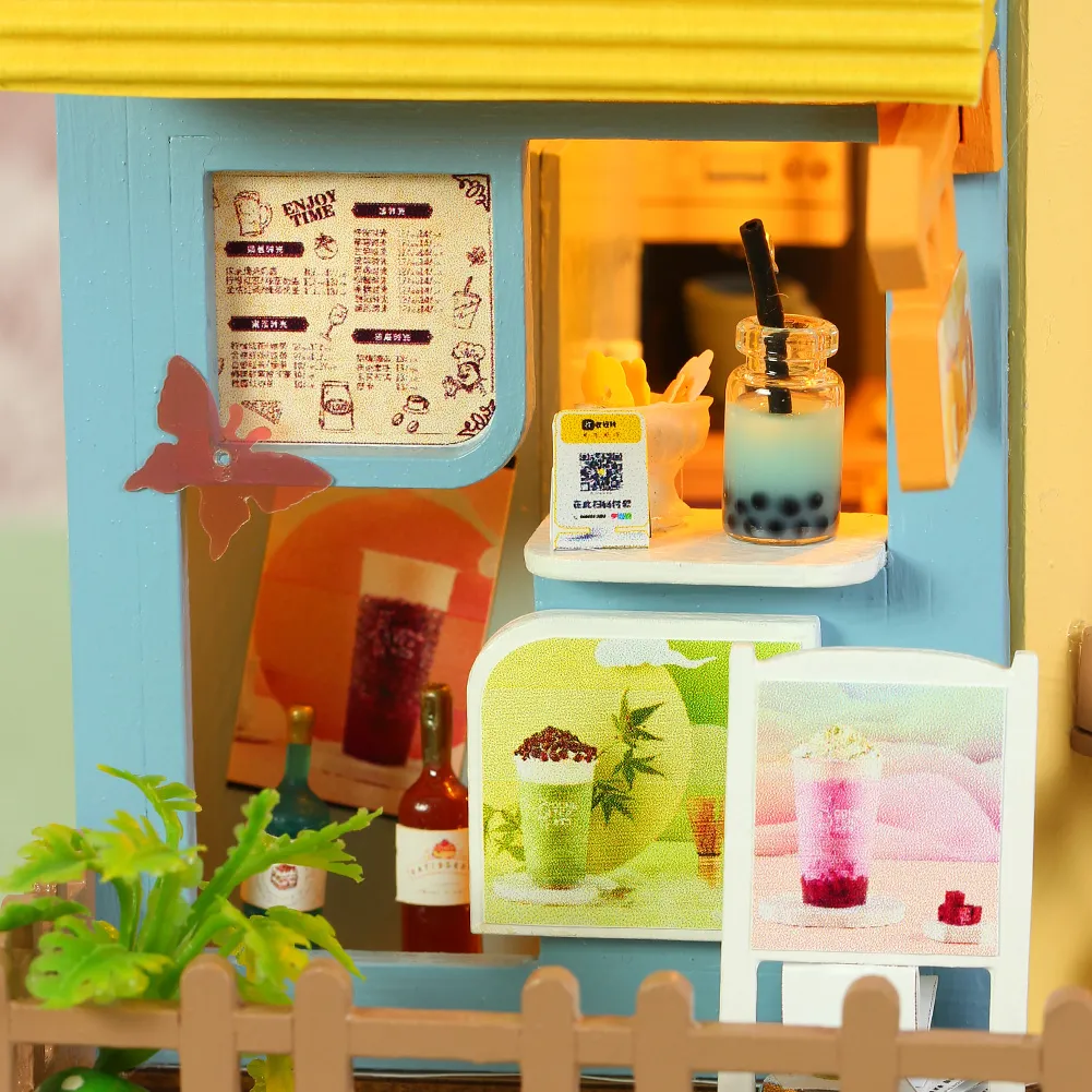 DIY Miniature Dollhouse
Rolife Cutebee HYUKBI DIY Booknook Dollhouse Kit 3D Wooden Puzzle 
Micro Building Blocks Set
Blindbox plush cute toy