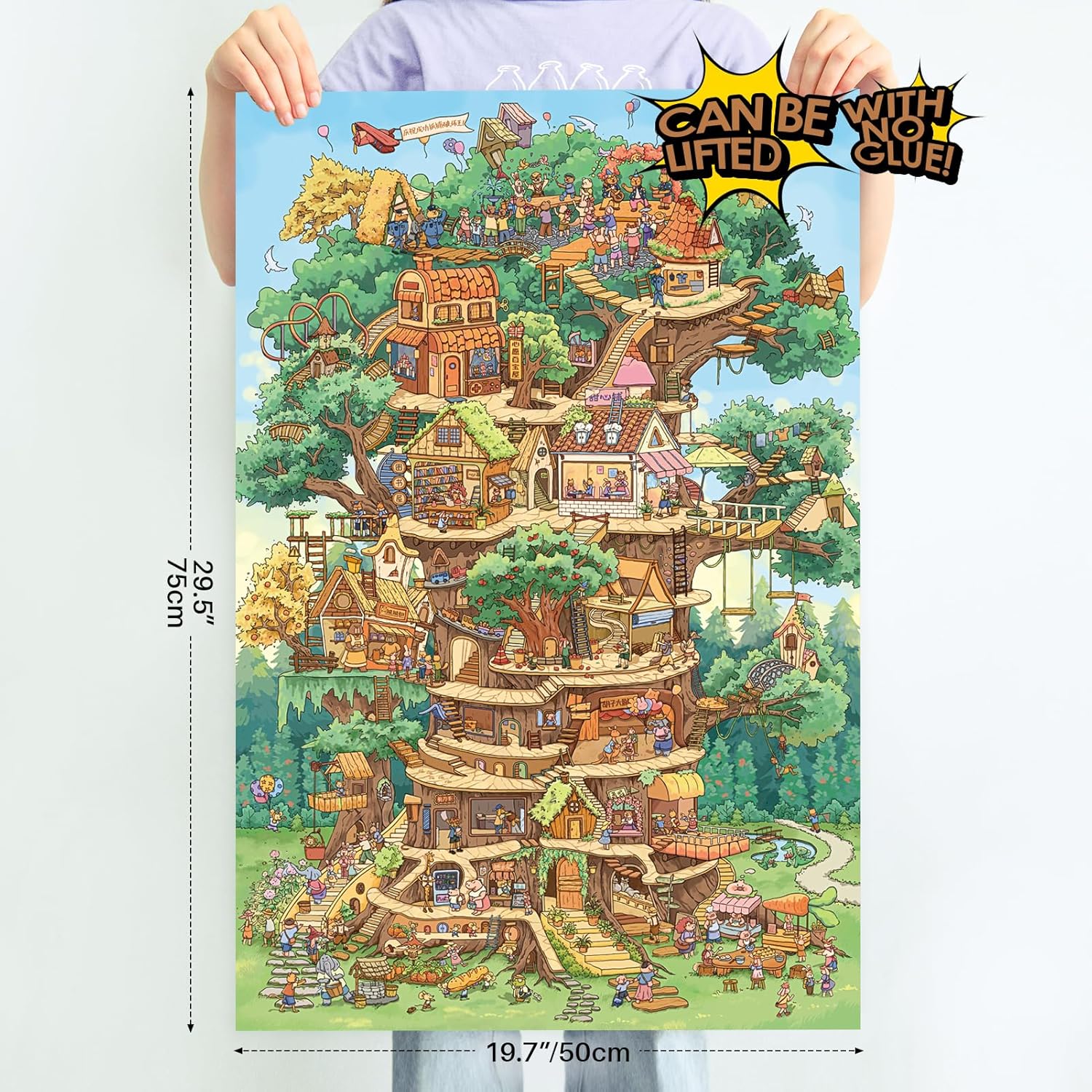 1000pcs jigsaw puzzle, 2025 new puzzle, Adult Puzzle, Cartoon Puzzle, jigsaw puzzles, momibook puzzle, puzzle 2000, Wonderful Tree House Expeditions
DIY Miniature Dollhouse
Rolife Cutebee HYUKBI DIY Booknook Dollhouse Kit 3D Wooden Puzzle 
Micro Building Blocks Set
Blindbox plush cute toy
