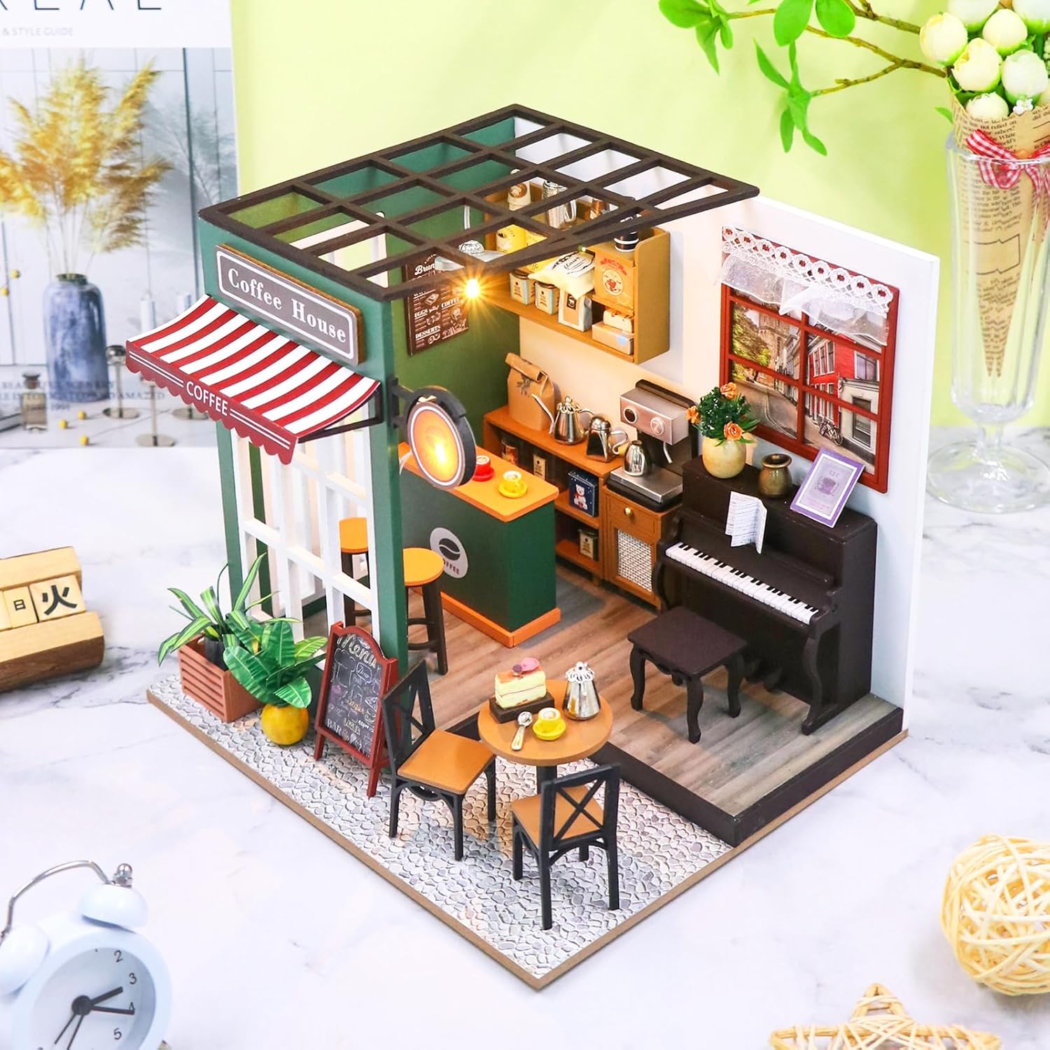 Building block, 1000pcs jigsaw puzzle, 2025 new puzzle, Adult Puzzle, Cartoon Puzzle, jigsaw puzzles,, puzzle 2000, DIY Miniature Dollhouse, Rolife, Cutebee, HYUKBI, DIYBooknook, Dollhouse Kit, 3D Wooden Puzzle, Micro Building Blocks Set