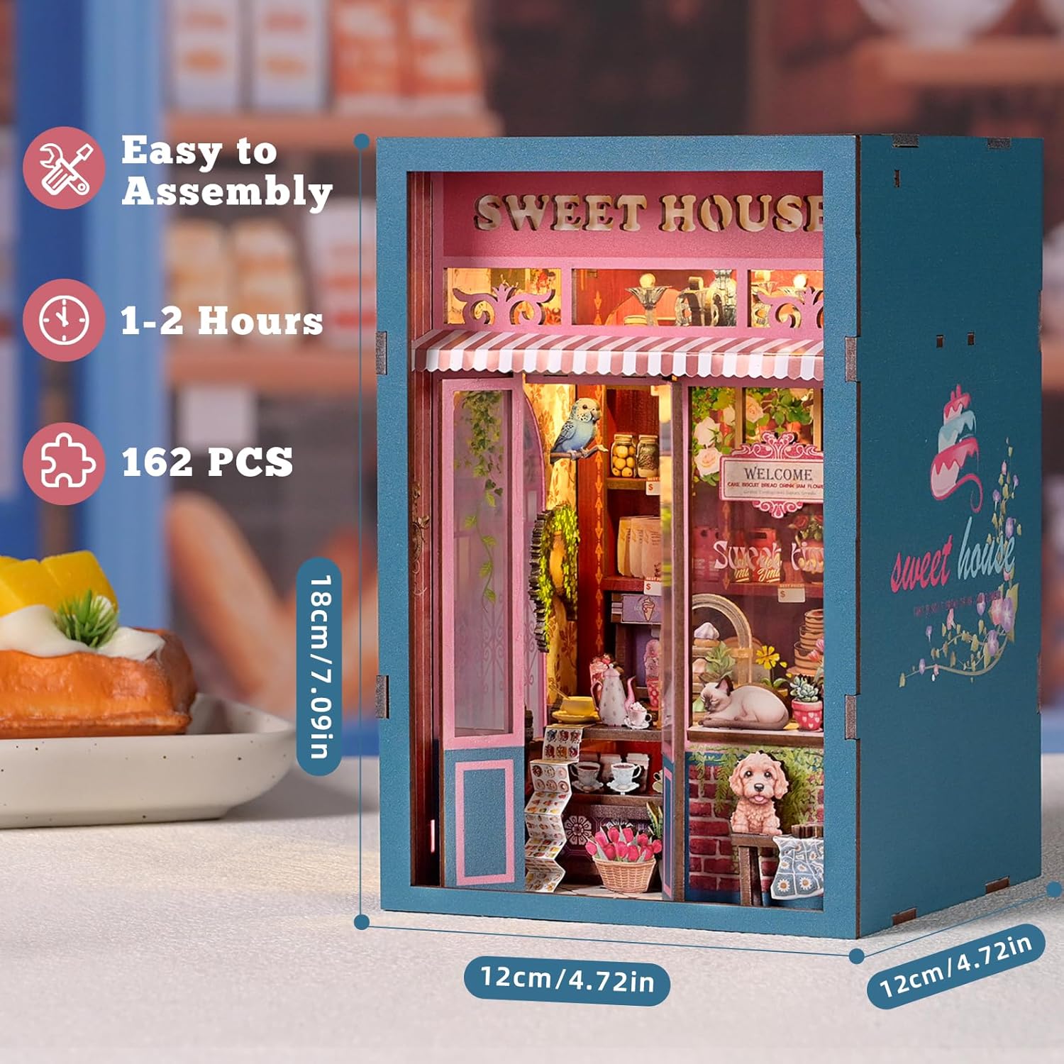 Building block, 1000pcs jigsaw puzzle, 2025 new puzzle, Adult Puzzle, Cartoon Puzzle, jigsaw puzzles,, puzzle 2000, DIY Miniature Dollhouse, Rolife, Cutebee, HYUKBI, DIYBooknook, Dollhouse Kit, 3D Wooden Puzzle, Micro Building Blocks Set, Christmas Holiday gift 