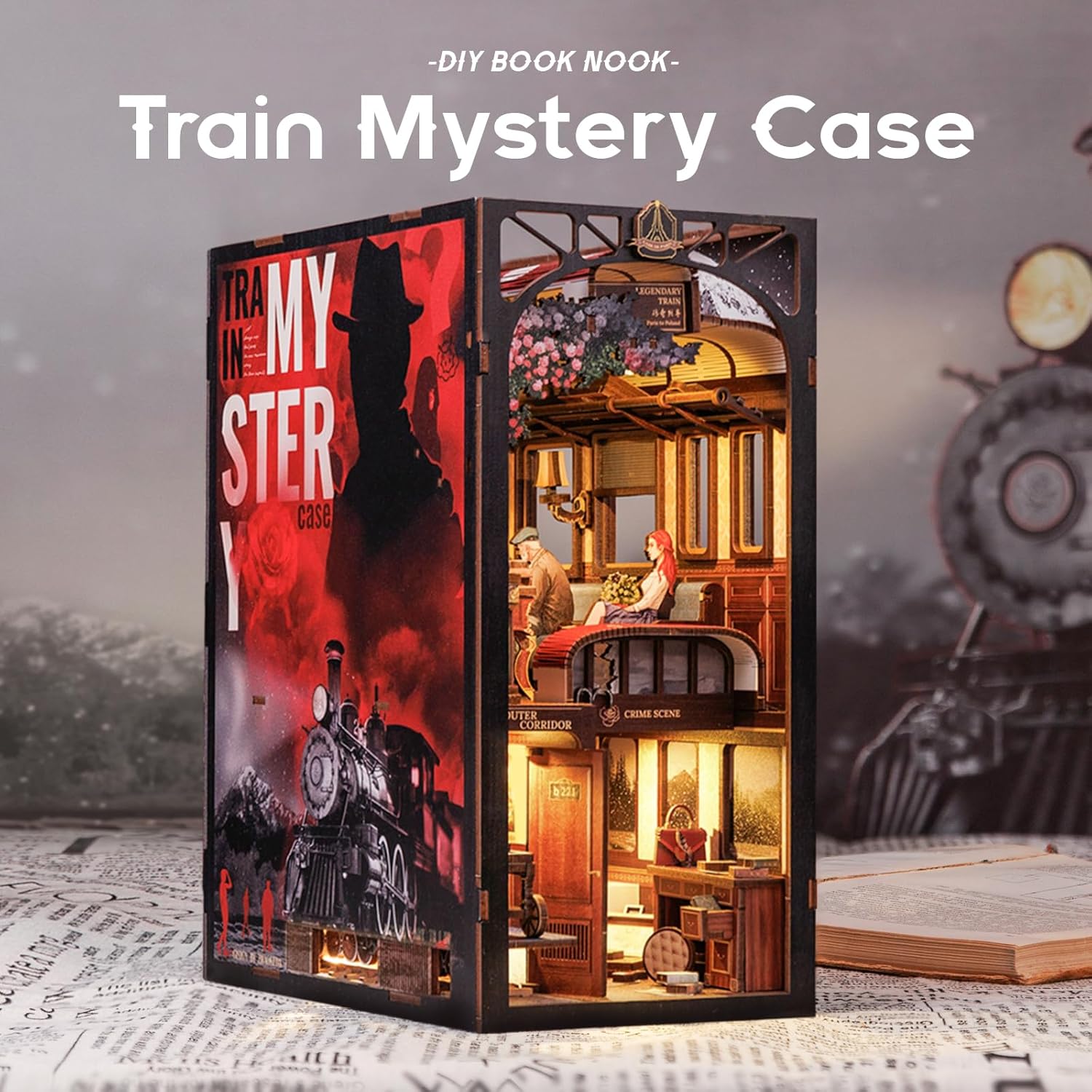 Building block, 1000pcs jigsaw puzzle, 2025 new puzzle, Adult Puzzle, Cartoon Puzzle, jigsaw puzzles, Acrylic Puzzle, puzzle 2000, DIY Miniature Dollhouse, Rolife, Cutebee, HYUKBI, DIY Booknook, Bookend, Dollhouse Kit, 3D Wooden Puzzle, Micro Building Blocks Set, Christmas Holiday gift, home decor, table decor