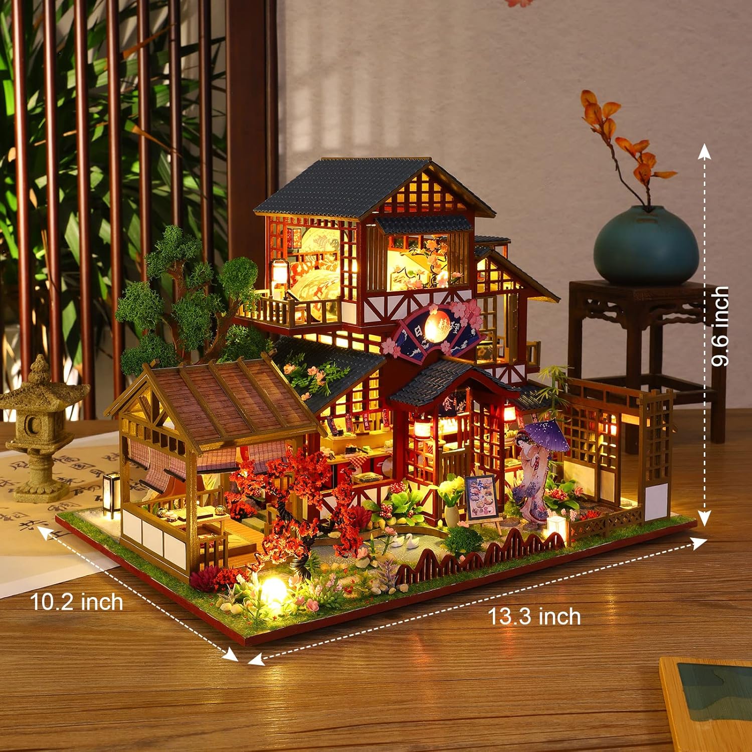 HYUKBI DIY Booknook Dollhouse Kit