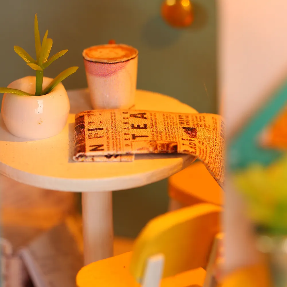 DIY Miniature Dollhouse
Rolife Cutebee HYUKBI DIY Booknook Dollhouse Kit 3D Wooden Puzzle 
Micro Building Blocks Set
Blindbox plush cute toy