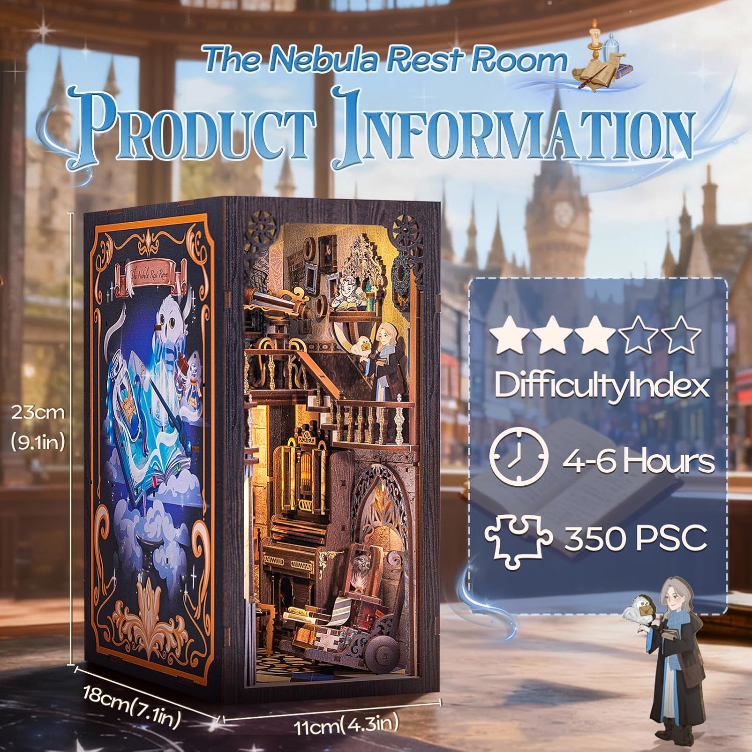 Building block, 1000pcs jigsaw puzzle, 2025 new puzzle, Adult Puzzle, Cartoon Puzzle, jigsaw puzzles, Acrylic Puzzle, puzzle 2000, DIY Miniature Dollhouse, Rolife, Cutebee, HYUKBI, DIY Booknook, Bookend, Dollhouse Kit, 3D Wooden Puzzle, Micro Building Blocks Set, Christmas Holiday gift, home decor, table decor