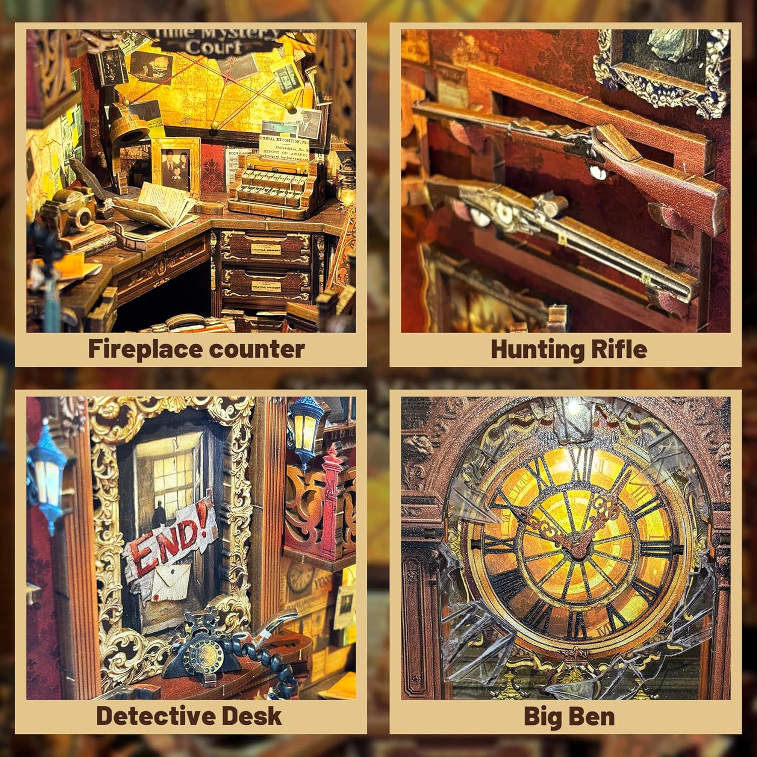 DIY Miniature Dollhouse
Rolife Cutebee HYUKBI DIY Booknook Dollhouse Kit 3D Wooden Puzzle