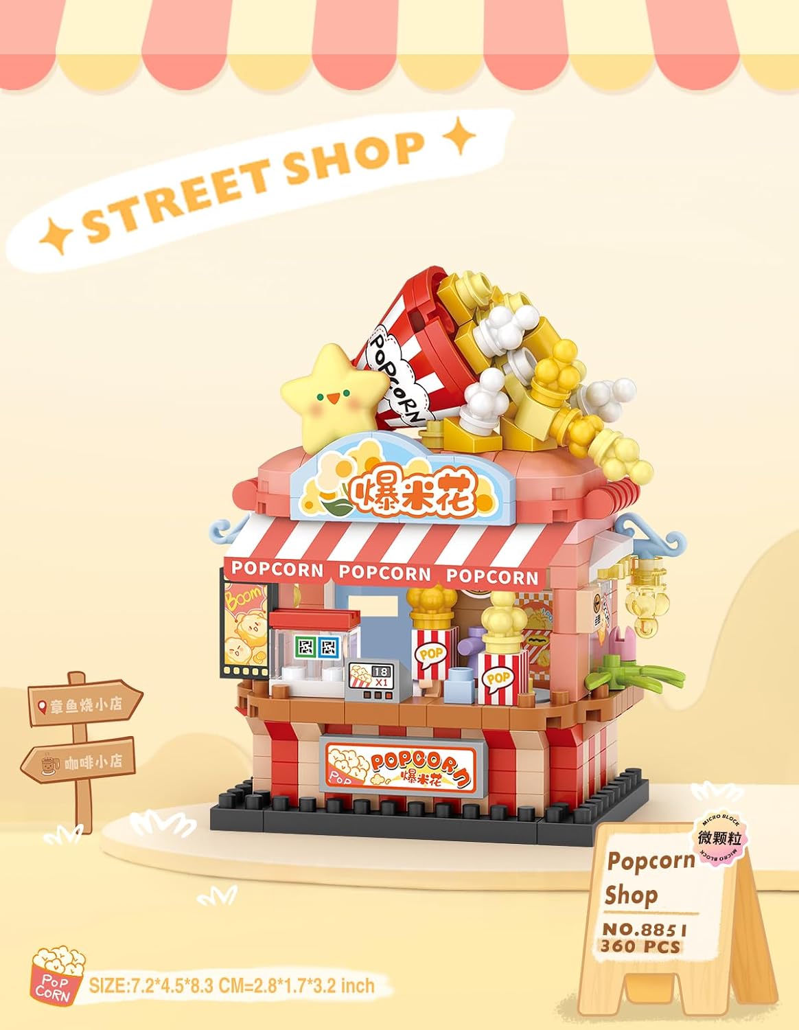 DIY Miniature Dollhouse
Rolife Cutebee HYUKBI DIY Booknook Dollhouse Kit 3D Wooden Puzzle 
Micro Building Blocks Set