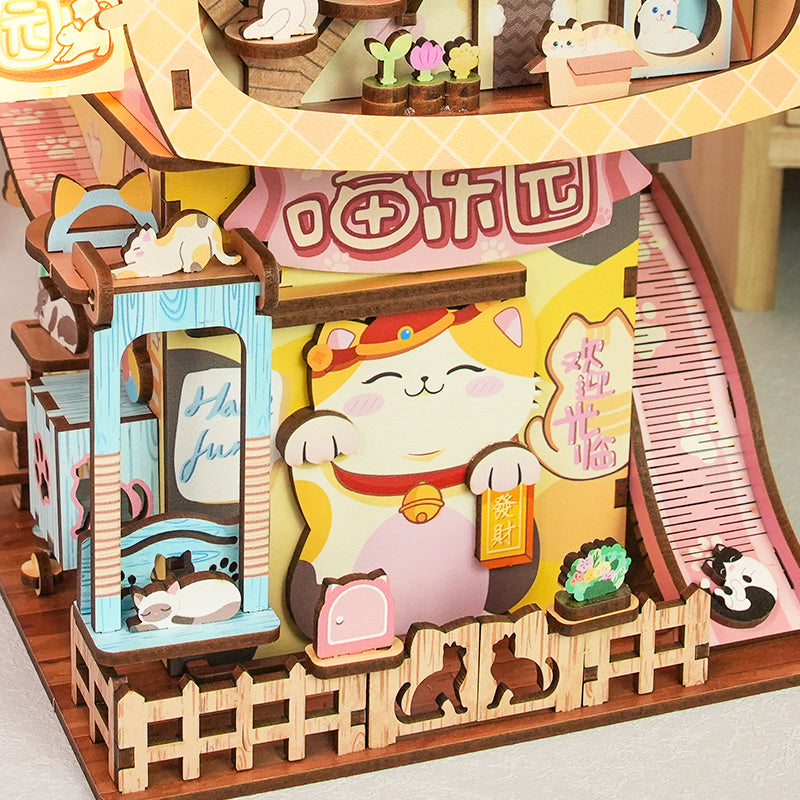 DIY Miniature Dollhouse
Rolife Cutebee HYUKBI DIY Booknook Dollhouse Kit 3D Wooden Puzzle 
Micro Building Blocks Set
Blindbox plush cute toy