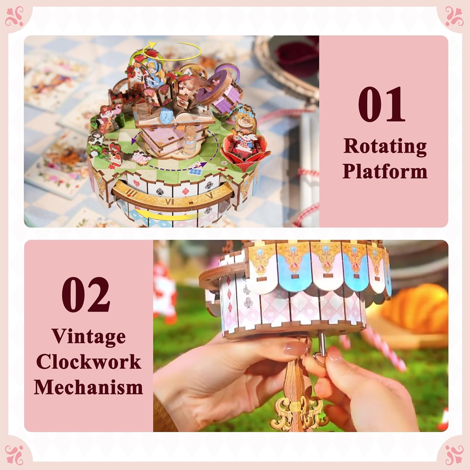 DIY Miniature Dollhouse
Rolife Cutebee HYUKBI DIY Booknook Dollhouse Kit 3D Wooden Puzzle 
Micro Building Blocks Set
Blindbox plush cute toy