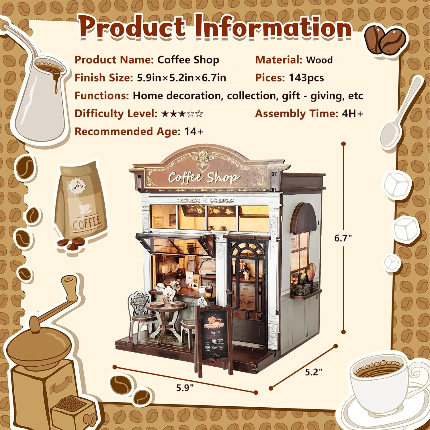 Building block, 1000pcs jigsaw puzzle, 2025 new puzzle, Adult Puzzle, Cartoon Puzzle, jigsaw puzzles,, puzzle 2000, DIY Miniature Dollhouse, Rolife, Cutebee, HYUKBI, DIY Booknook, Bookend, Dollhouse Kit, 3D Wooden Puzzle, Micro Building Blocks Set, Christmas Holiday gift