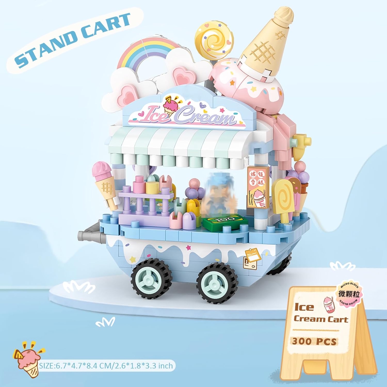DIY Miniature Dollhouse
Rolife Cutebee HYUKBI DIY Booknook Dollhouse Kit 3D Wooden Puzzle 
Micro Building Blocks Set
