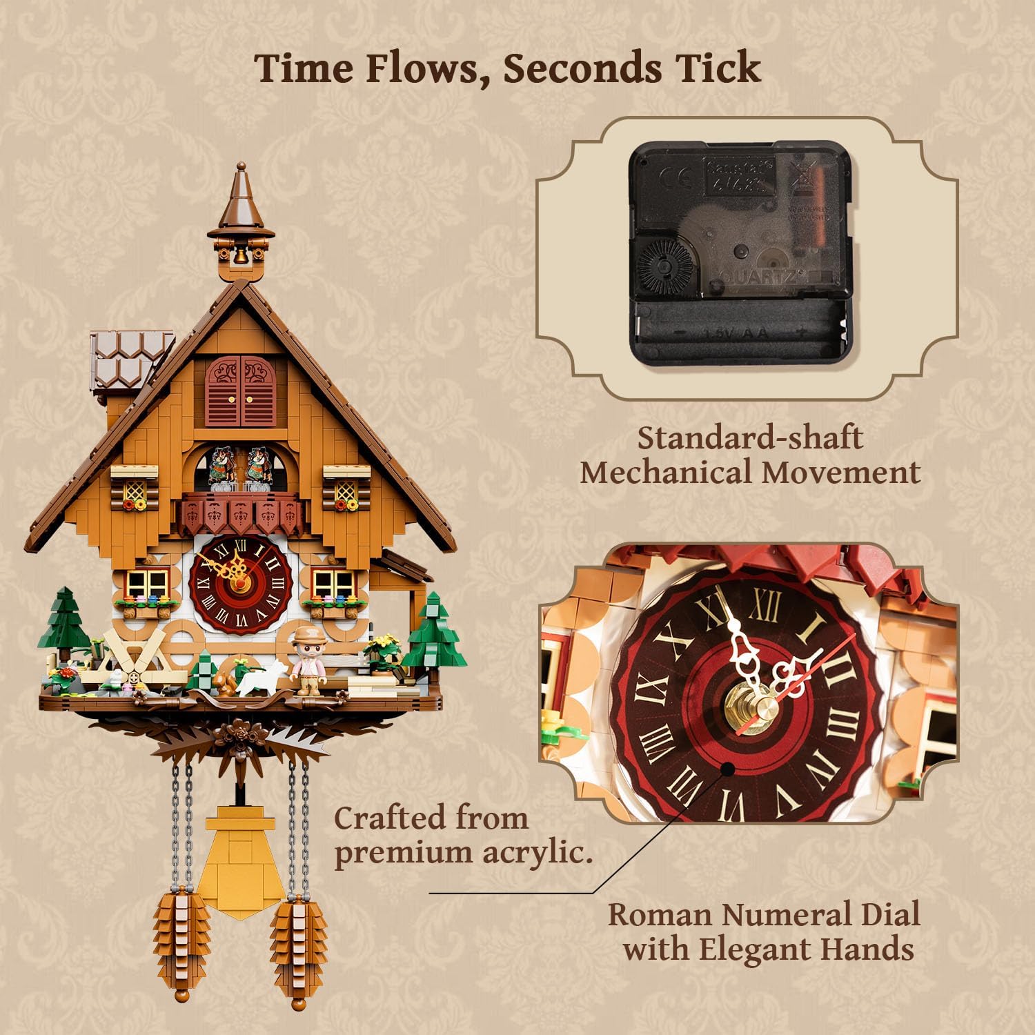 Building block, 1000pcs jigsaw puzzle, 2025 new puzzle, Adult Puzzle, Cartoon Puzzle, jigsaw puzzles, Acrylic Puzzle, puzzle 2000, DIY Miniature Dollhouse, Rolife, Cutebee, HYUKBI, DIY Booknook, Bookend, Dollhouse Kit, 3D Wooden Puzzle, Micro Building Blocks Set, Christmas Holiday gift, home decor, table decor