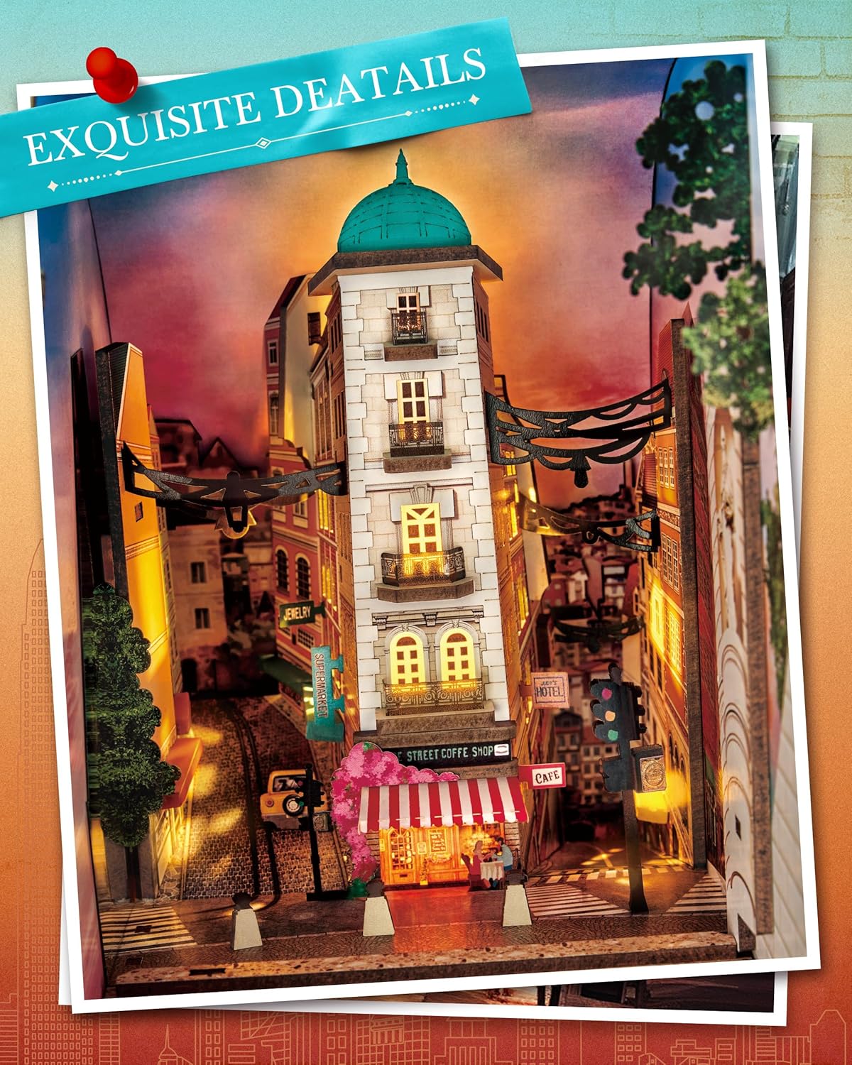 Building block, 1000pcs jigsaw puzzle, 2025 new puzzle, Adult Puzzle, Cartoon Puzzle, jigsaw puzzles, Acrylic Puzzle, puzzle 2000, DIY Miniature Dollhouse, Rolife, Cutebee, HYUKBI, DIY Booknook, Bookend, Dollhouse Kit, 3D Wooden Puzzle, Micro Building Blocks Set, Christmas Holiday gift, home decor, table decor