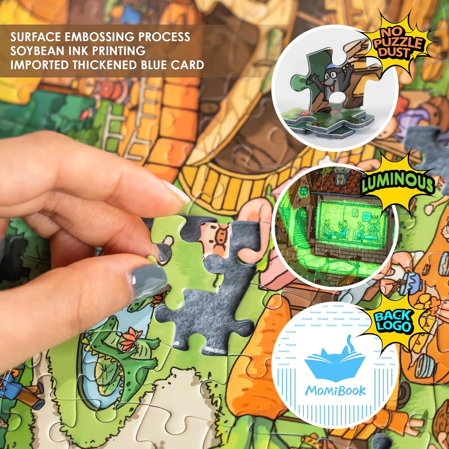 1000pcs jigsaw puzzle, 2025 new puzzle, Adult Puzzle, Cartoon Puzzle, jigsaw puzzles, momibook puzzle, puzzle 2000, Wonderful Tree House Expeditions
DIY Miniature Dollhouse
Rolife Cutebee HYUKBI DIY Booknook Dollhouse Kit 3D Wooden Puzzle 
Micro Building Blocks Set
Blindbox plush cute toy