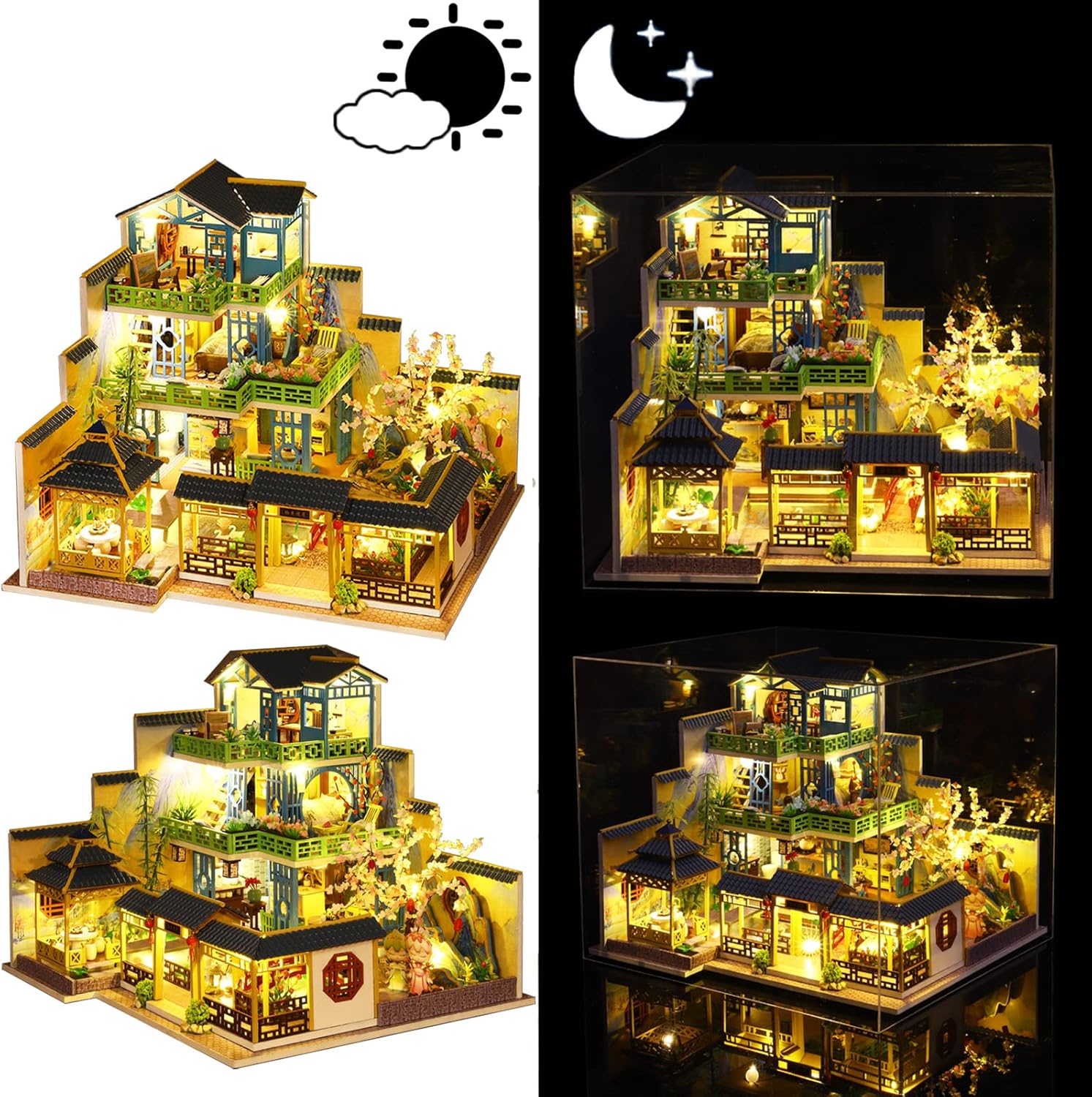 DIY Miniature Dollhouse
Rolife Cutebee HYUKBI DIY Booknook Dollhouse Kit 3D Wooden Puzzle 
Micro Building Blocks Set
Blindbox plush cute toy