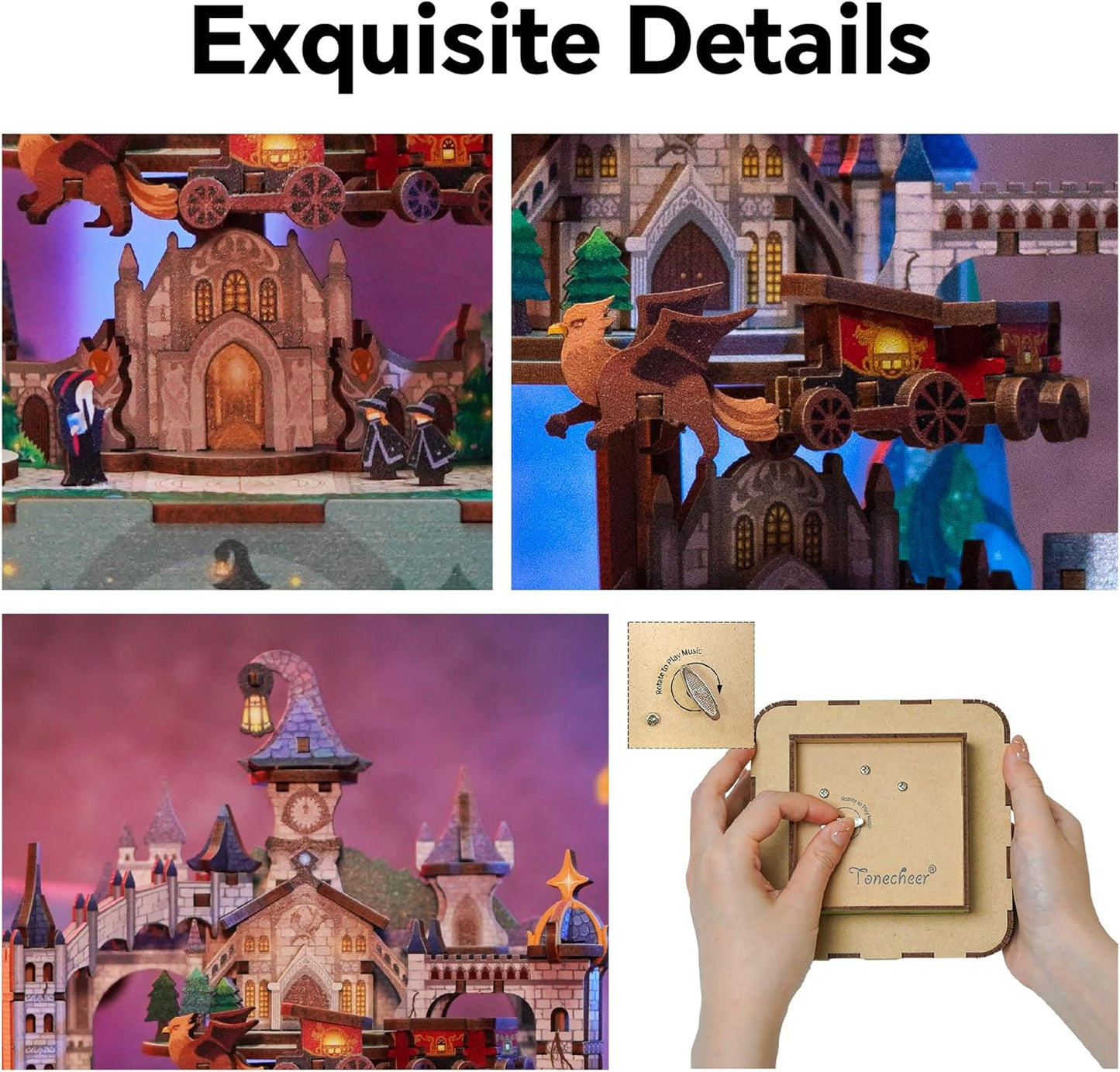 DIY Miniature Dollhouse
Rolife Cutebee HYUKBI DIY Booknook Dollhouse Kit 3D Wooden Puzzle 
Micro Building Blocks Set
Blindbox plush cute toy