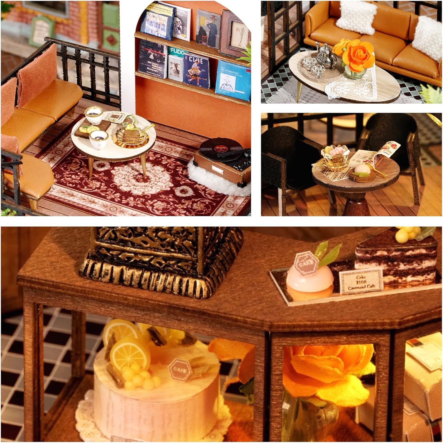 DIY Miniature Dollhouse
Rolife Cutebee HYUKBI DIY Booknook Dollhouse Kit 3D Wooden Puzzle 
Micro Building Blocks Set
Blindbox plush cute toy