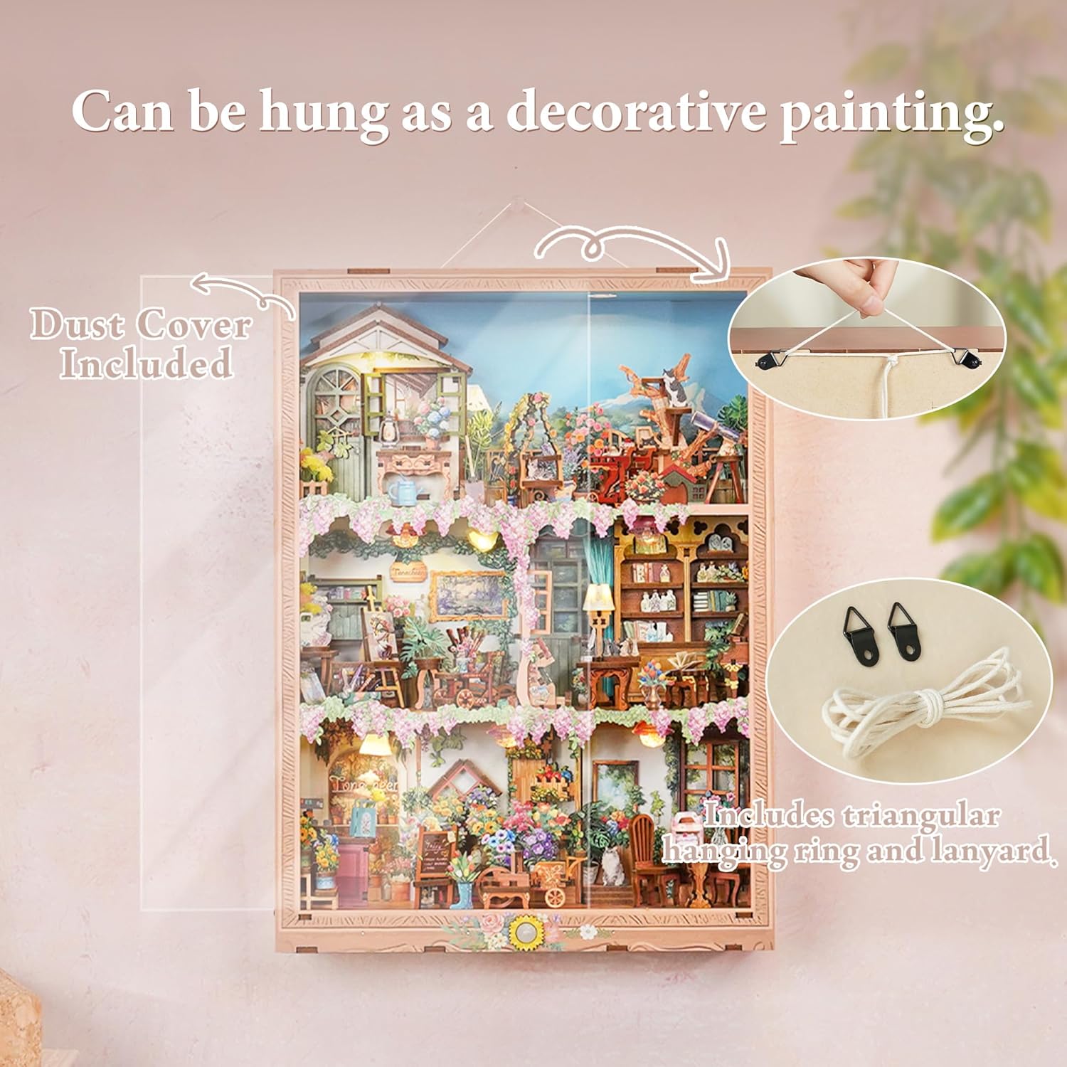 Building block, 1000pcs jigsaw puzzle, 2025 new puzzle, Adult Puzzle, Cartoon Puzzle, jigsaw puzzles, Acrylic Puzzle, puzzle 2000, DIY Miniature Dollhouse, Rolife, Cutebee, HYUKBI, DIY Booknook, Bookend, Dollhouse Kit, 3D Wooden Puzzle, Micro Building Blocks Set, Christmas Holiday gift, home decor, table decor