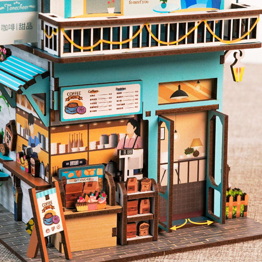 DIY Miniature Dollhouse
Rolife Cutebee HYUKBI DIY Booknook Dollhouse Kit 3D Wooden Puzzle 
Micro Building Blocks Set
Blindbox plush cute toy