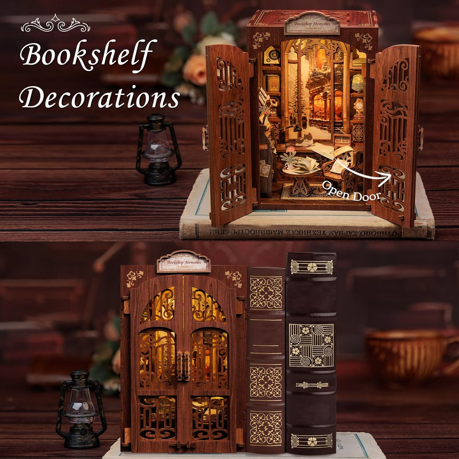 DIY Miniature Dollhouse
Rolife Cutebee HYUKBI DIY Booknook Dollhouse Kit 3D Wooden Puzzle 
Micro Building Blocks Set
Blindbox plush cute toy