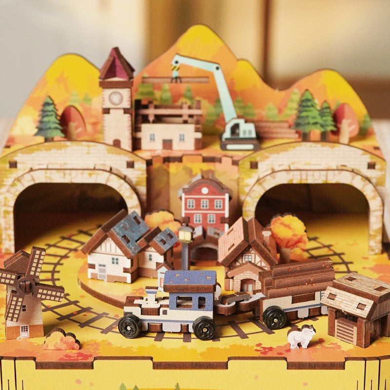 DIY Miniature Dollhouse
Rolife Cutebee HYUKBI DIY Booknook Dollhouse Kit 3D Wooden Puzzle 
Micro Building Blocks Set
Blindbox plush cute toy