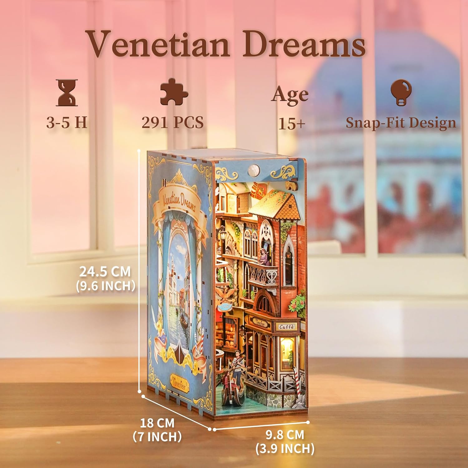 DIY Miniature Dollhouse
Rolife Cutebee HYUKBI DIY Booknook Dollhouse Kit 3D Wooden Puzzle 
Micro Building Blocks Set
Blindbox plush cute toy