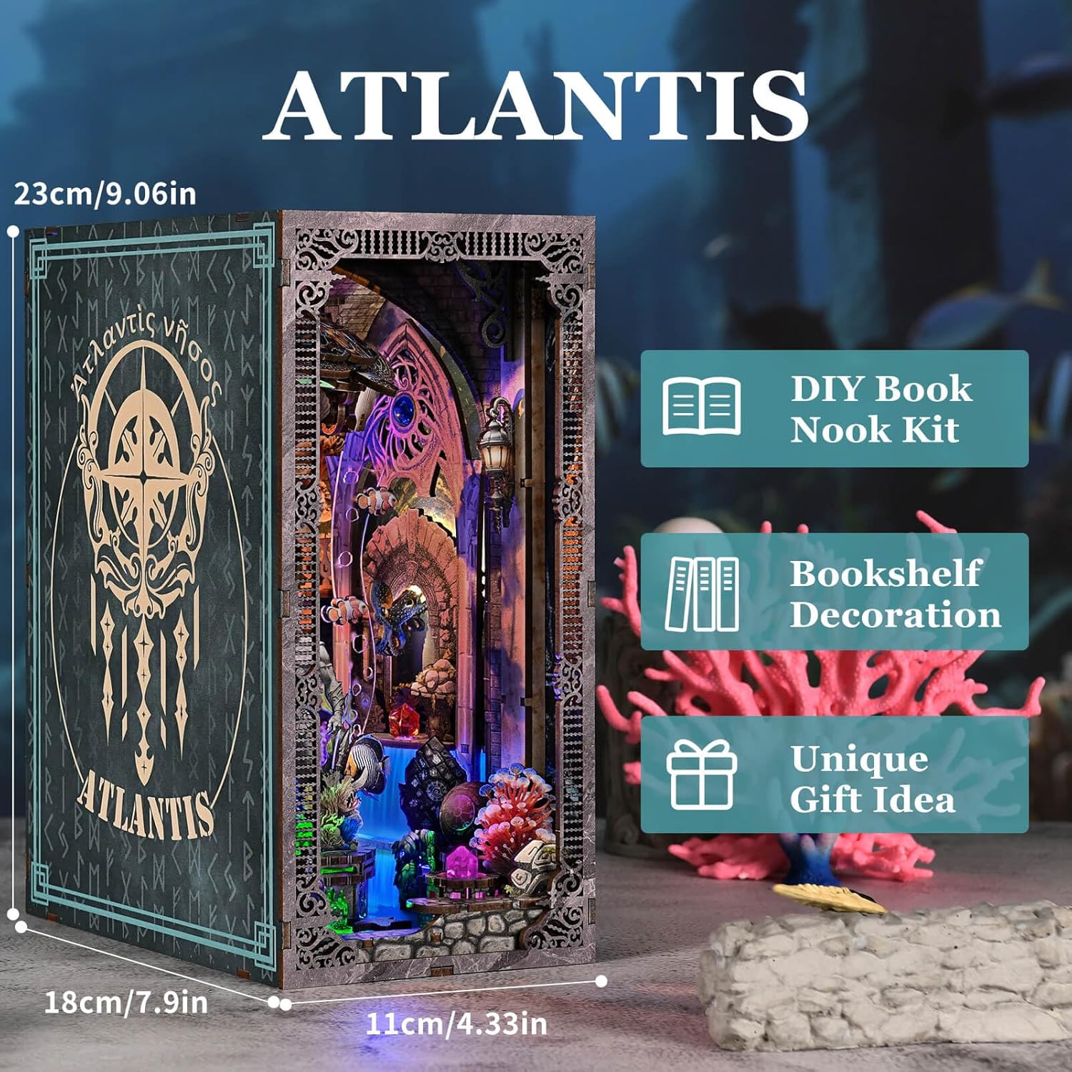 Building block, 1000pcs jigsaw puzzle, 2025 new puzzle, Adult Puzzle, Cartoon Puzzle, jigsaw puzzles, Acrylic Puzzle, puzzle 2000, DIY Miniature Dollhouse, Rolife, Cutebee, HYUKBI, DIY Booknook, Bookend, Dollhouse Kit, 3D Wooden Puzzle, Micro Building Blocks Set, Christmas Holiday gift, home decor, table decor