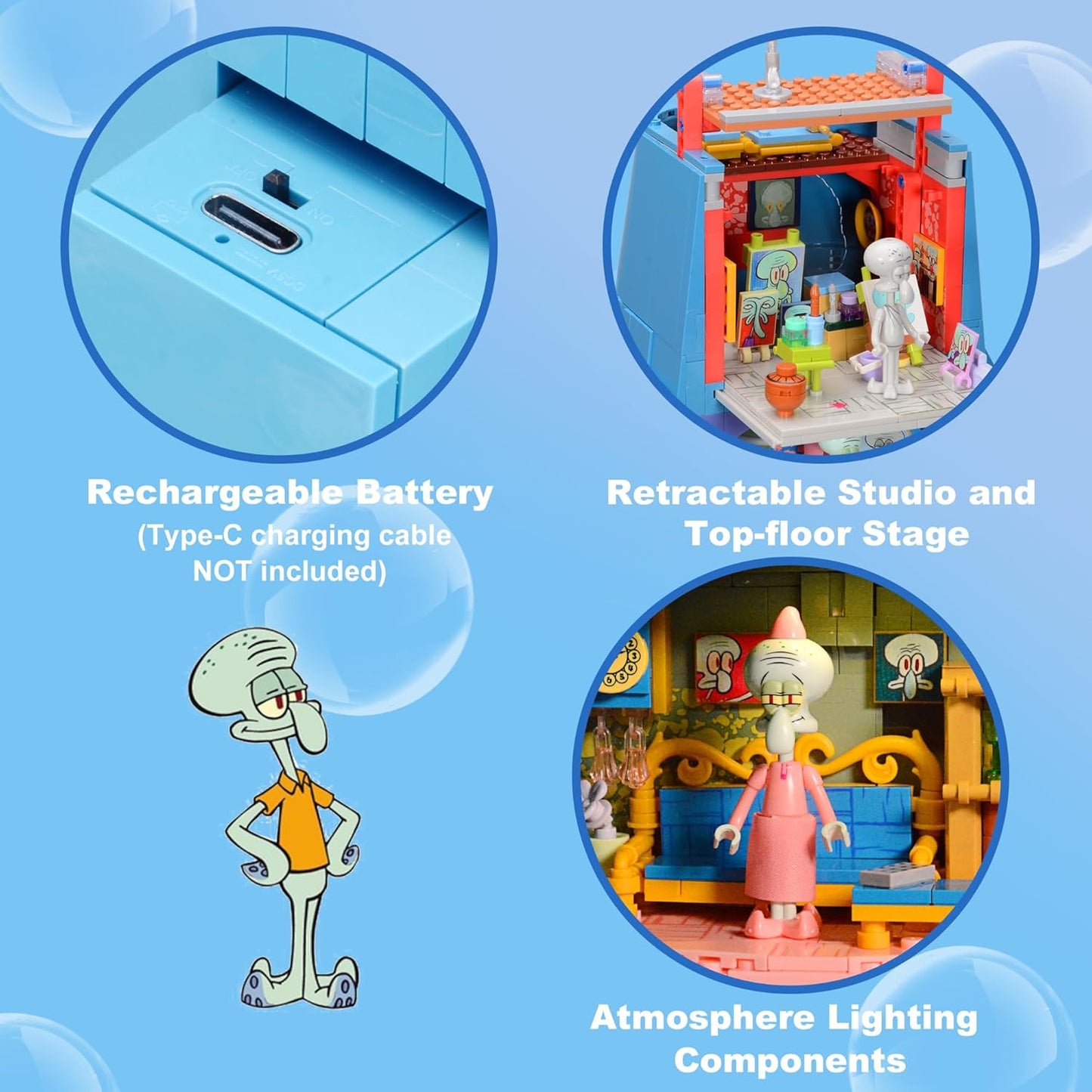 Sponge Bob Building block 1000pcs jigsaw puzzle, 2025 new puzzle, Adult Puzzle, Cartoon Puzzle, jigsaw puzzles, momibook puzzle, puzzle 2000, Wonderful Tree House Expeditions
DIY Miniature Dollhouse
Rolife Cutebee HYUKBI DIY Booknook Dollhouse Kit 3D Wooden Puzzle 
Micro Building Blocks Set
Blindbox plush cute toy