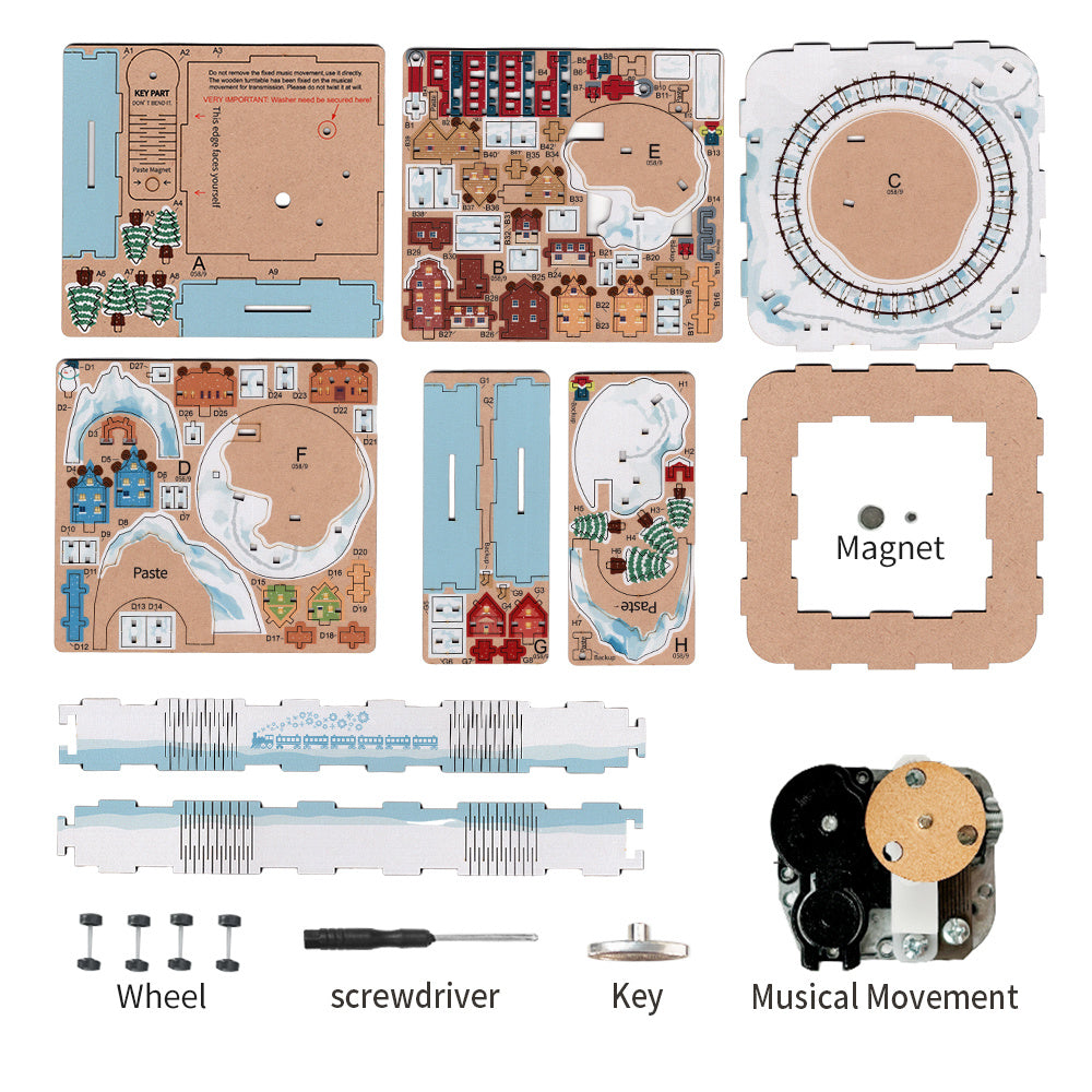 DIY Miniature Dollhouse
Rolife Cutebee HYUKBI DIY Booknook Dollhouse Kit 3D Wooden Puzzle 
Micro Building Blocks Set
Blindbox plush cute toy