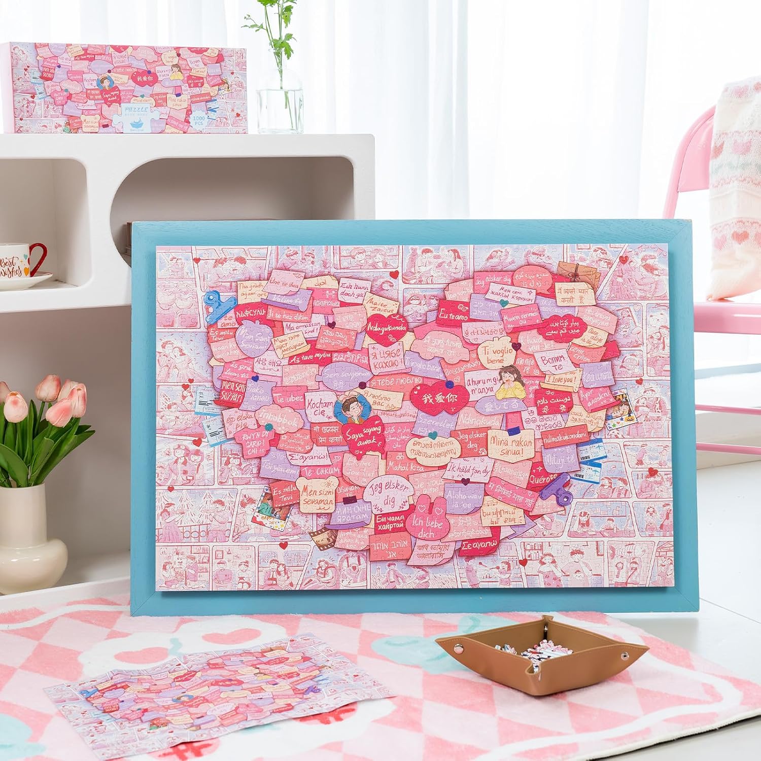 1000pcs jigsaw puzzle, 2025 new puzzle, Adult Puzzle, Cartoon Puzzle, jigsaw puzzles, momibook puzzle, puzzle 2000, Wonderful Tree House Expeditions
DIY Miniature Dollhouse
Rolife Cutebee HYUKBI DIY Booknook Dollhouse Kit 3D Wooden Puzzle 
Micro Building Blocks Set
Blindbox plush cute toy