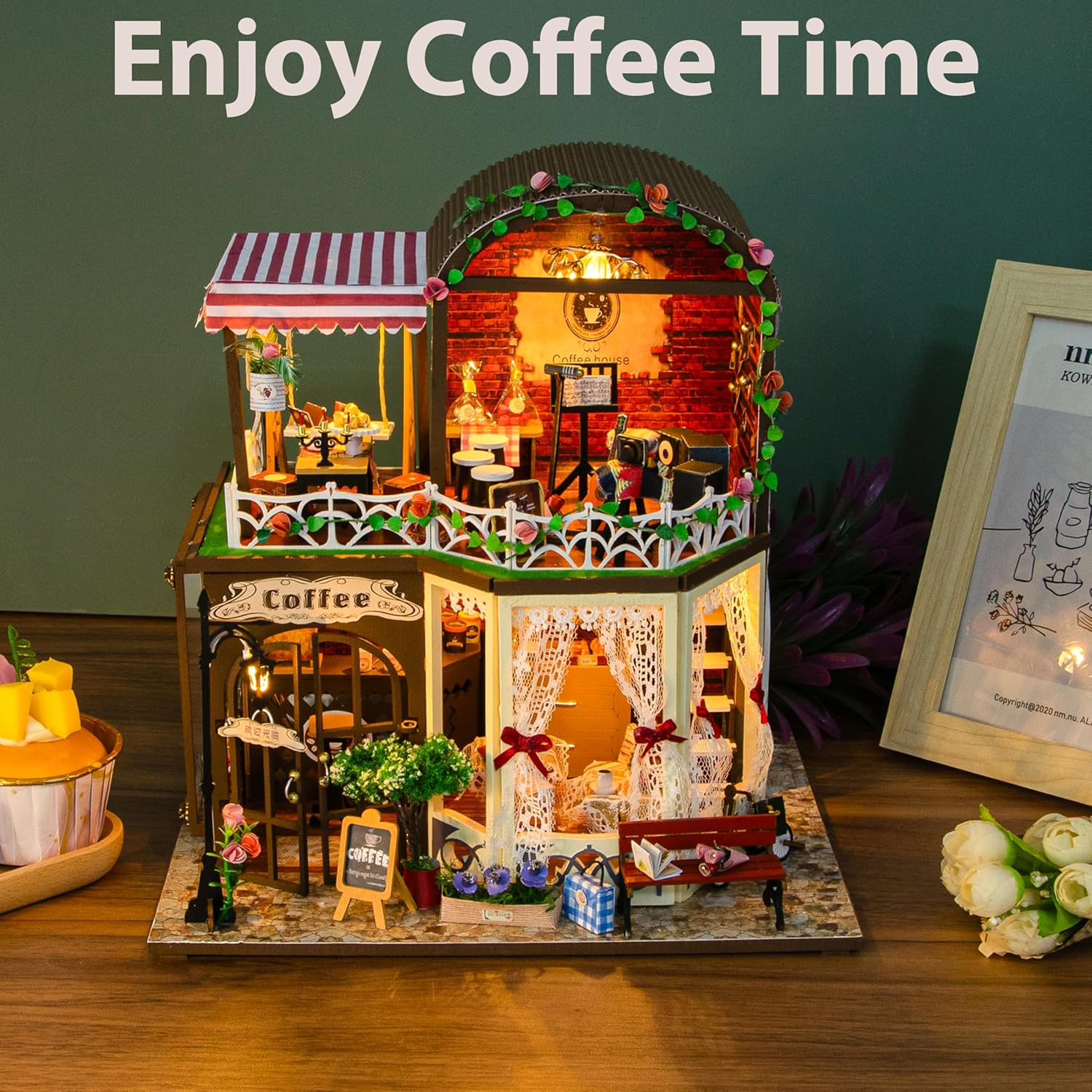 Building block, 1000pcs jigsaw puzzle, 2025 new puzzle, Adult Puzzle, Cartoon Puzzle, jigsaw puzzles, Acrylic Puzzle, puzzle 2000, DIY Miniature Dollhouse, Rolife, Cutebee, HYUKBI, DIY Booknook, Bookend, Dollhouse Kit, 3D Wooden Puzzle, Micro Building Blocks Set, Christmas Holiday gift, home decor, table decor