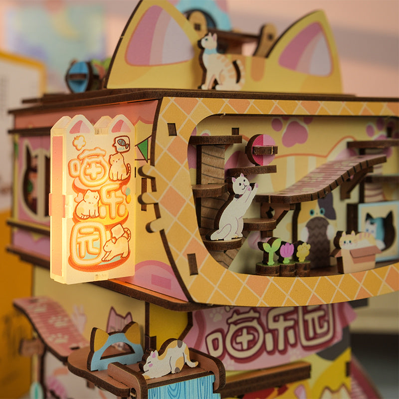 DIY Miniature Dollhouse
Rolife Cutebee HYUKBI DIY Booknook Dollhouse Kit 3D Wooden Puzzle 
Micro Building Blocks Set
Blindbox plush cute toy