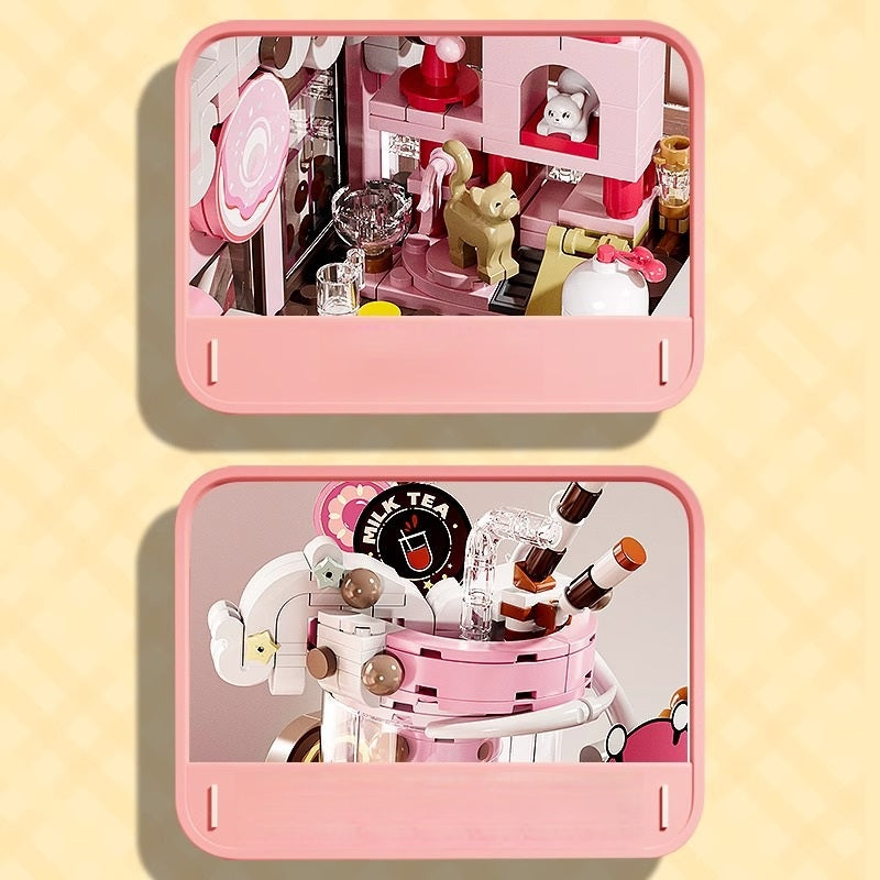 DIY Miniature Dollhouse
Rolife Cutebee HYUKBI DIY Booknook Dollhouse Kit 3D Wooden Puzzle 
Micro Building Blocks Set
Blindbox plush cute toy