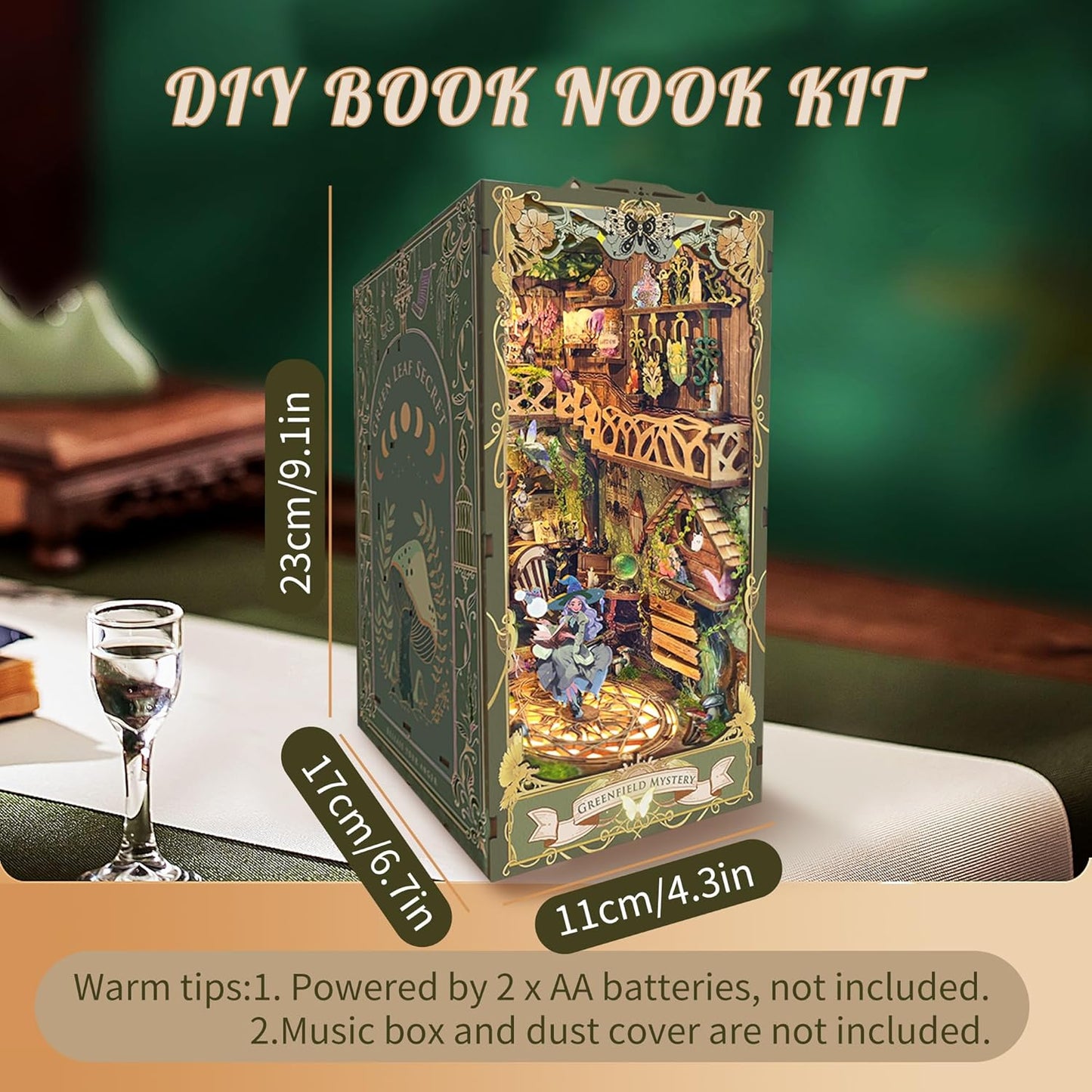 DIY Miniature Dollhouse
Rolife Cutebee HYUKBI DIY Booknook Dollhouse Kit 3D Wooden Puzzle 
Micro Building Blocks Set
Blindbox plush cute toy