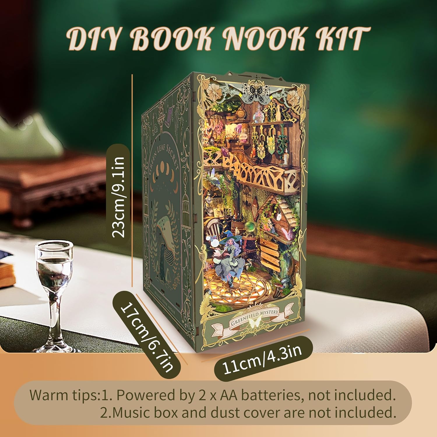 DIY Miniature Dollhouse
Rolife Cutebee HYUKBI DIY Booknook Dollhouse Kit 3D Wooden Puzzle 
Micro Building Blocks Set
Blindbox plush cute toy
