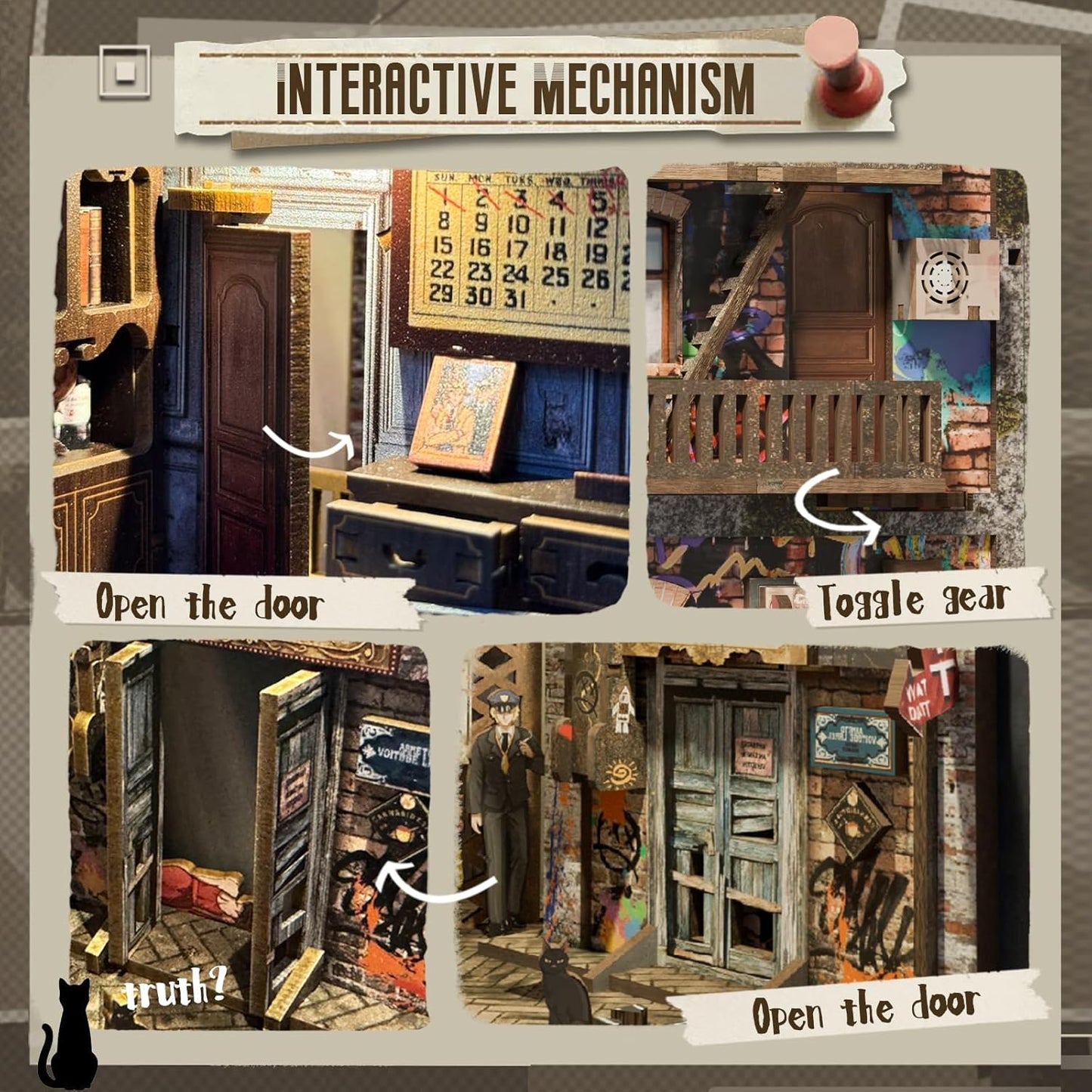 Building block, 1000pcs jigsaw puzzle, 2025 new puzzle, Adult Puzzle, Cartoon Puzzle, jigsaw puzzles, Acrylic Puzzle, puzzle 2000, DIY Miniature Dollhouse, Rolife, Cutebee, HYUKBI, DIY Booknook, Bookend, Dollhouse Kit, 3D Wooden Puzzle, Micro Building Blocks Set, Christmas Holiday gift, home decor, table decor