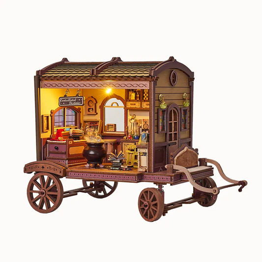 DIY Miniature Dollhouse
Rolife Cutebee HYUKBI DIY Booknook Dollhouse Kit 3D Wooden Puzzle 
Micro Building Blocks Set
Blindbox plush cute toy