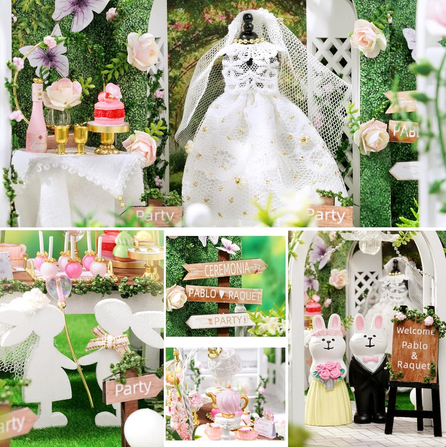 HYUKBI DIY Booknook Dollhouse Kit