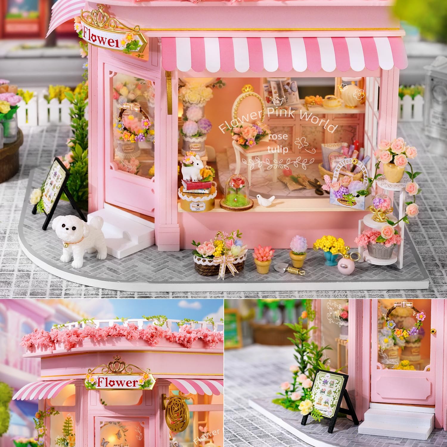 DIY Miniature Dollhouse
Rolife Cutebee HYUKBI DIY Booknook Dollhouse Kit 3D Wooden Puzzle 
Micro Building Blocks Set
Blindbox plush cute toy