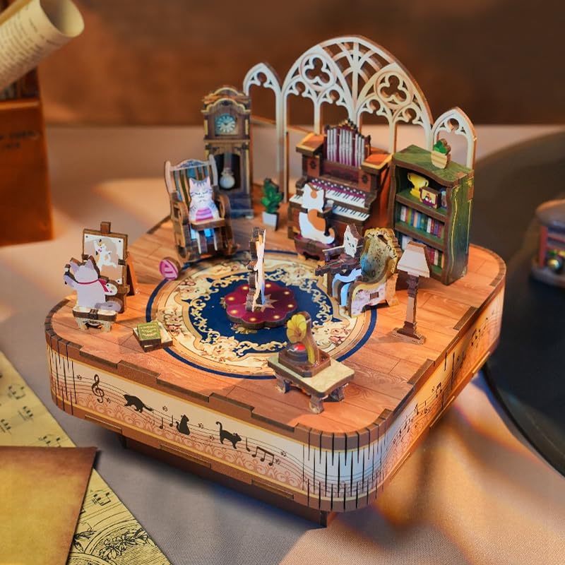 DIY Miniature Dollhouse
Rolife Cutebee HYUKBI DIY Booknook Dollhouse Kit 3D Wooden Puzzle 
Micro Building Blocks Set
Blindbox plush cute toy