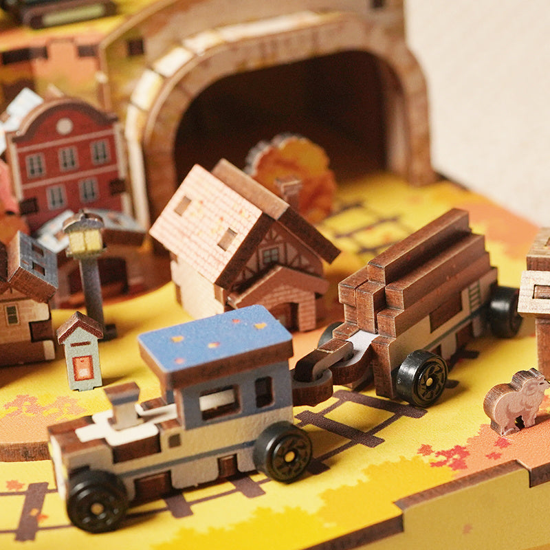 DIY Miniature Dollhouse
Rolife Cutebee HYUKBI DIY Booknook Dollhouse Kit 3D Wooden Puzzle 
Micro Building Blocks Set
Blindbox plush cute toy