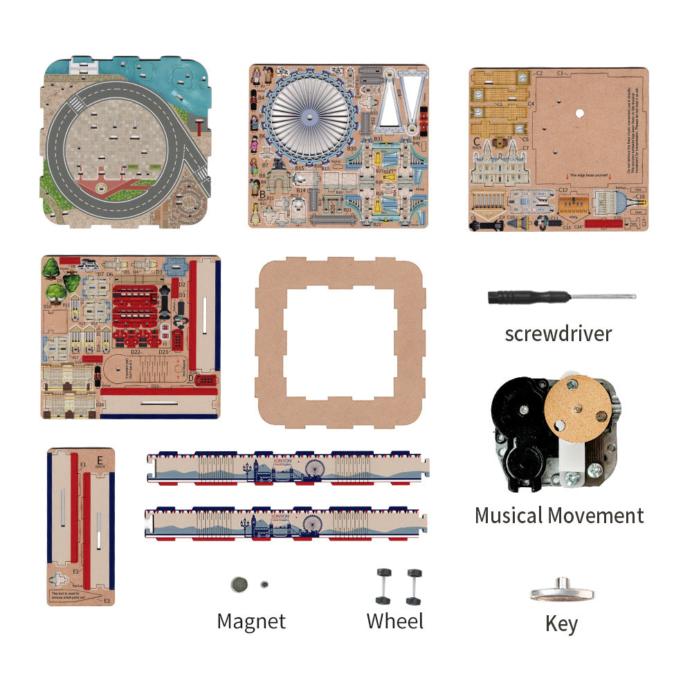 DIY Miniature Dollhouse
Rolife Cutebee HYUKBI DIY Booknook Dollhouse Kit 3D Wooden Puzzle 
Micro Building Blocks Set
Blindbox plush cute toy