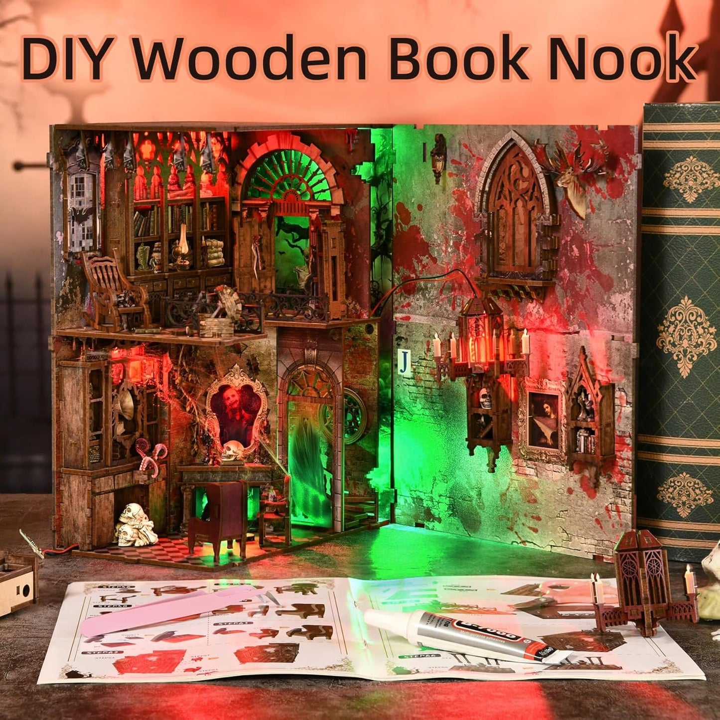 Building block, 1000pcs jigsaw puzzle, 2025 new puzzle, Adult Puzzle, Cartoon Puzzle, jigsaw puzzles,, puzzle 2000, DIY Miniature Dollhouse, Rolife, Cutebee, HYUKBI, DIYBooknook, Dollhouse Kit, 3D Wooden Puzzle, Micro Building Blocks Set, Christmas Holiday gift 