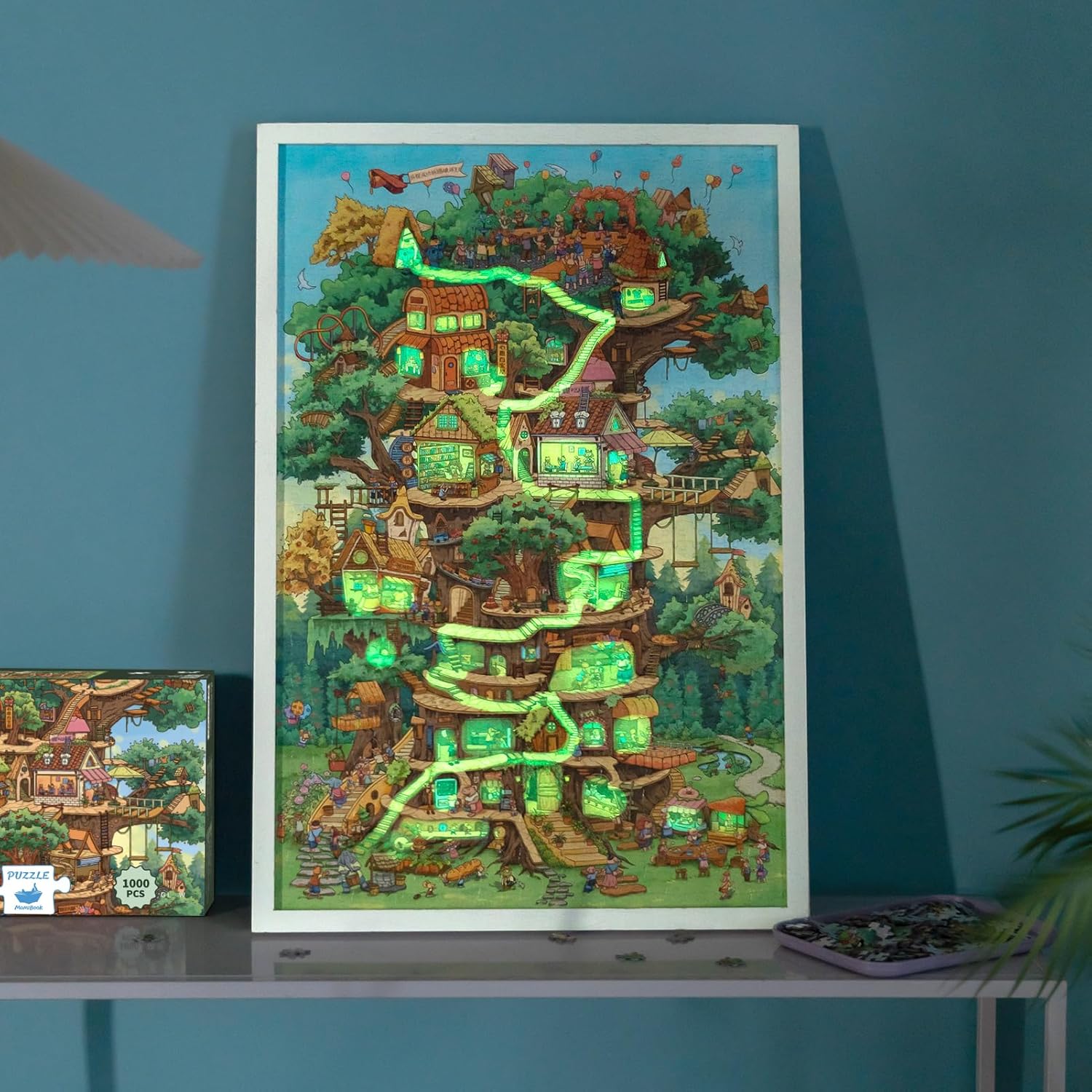 1000pcs jigsaw puzzle, 2025 new puzzle, Adult Puzzle, Cartoon Puzzle, jigsaw puzzles, momibook puzzle, puzzle 2000, Wonderful Tree House Expeditions
DIY Miniature Dollhouse
Rolife Cutebee HYUKBI DIY Booknook Dollhouse Kit 3D Wooden Puzzle 
Micro Building Blocks Set
Blindbox plush cute toy