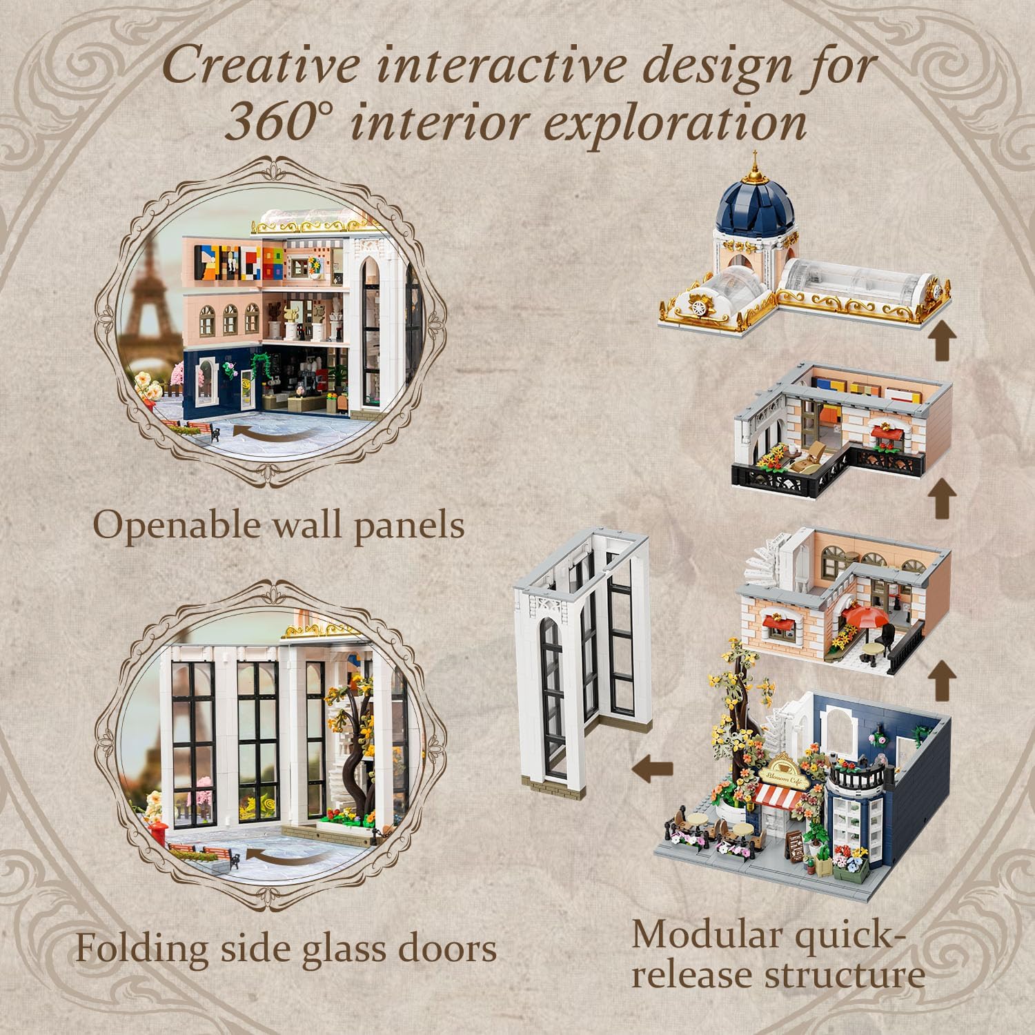 Building block, 1000pcs jigsaw puzzle, 2025 new puzzle, Adult Puzzle, Cartoon Puzzle, jigsaw puzzles, Acrylic Puzzle, puzzle 2000, DIY Miniature Dollhouse, Rolife, Cutebee, HYUKBI, DIY Booknook, Bookend, Dollhouse Kit, 3D Wooden Puzzle, Micro Building Blocks Set, Christmas Holiday gift, home decor, table decor