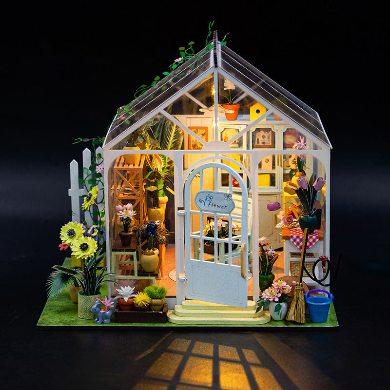 HYUKBI DIY Booknook Dollhouse Kit
