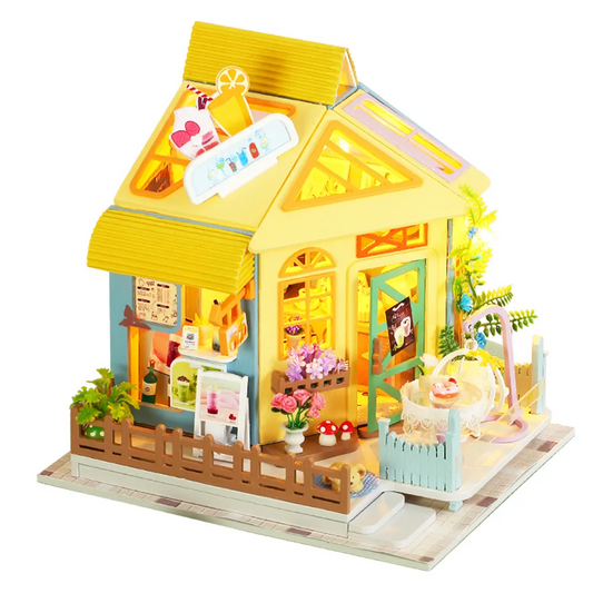 DIY Miniature Dollhouse
Rolife Cutebee HYUKBI DIY Booknook Dollhouse Kit 3D Wooden Puzzle 
Micro Building Blocks Set
Blindbox plush cute toy