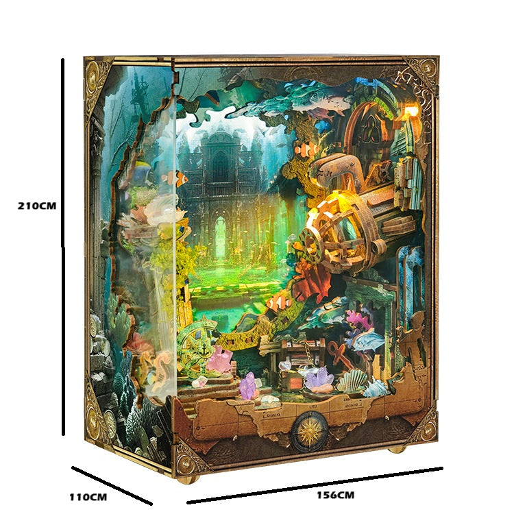 Building block, 1000pcs jigsaw puzzle, 2025 new puzzle, Adult Puzzle, Cartoon Puzzle, jigsaw puzzles, Acrylic Puzzle, puzzle 2000, DIY Miniature Dollhouse, Rolife, Cutebee, HYUKBI, DIY Booknook, Bookend, Dollhouse Kit, 3D Wooden Puzzle, Micro Building Blocks Set, Christmas Holiday gift, home decor, table decor