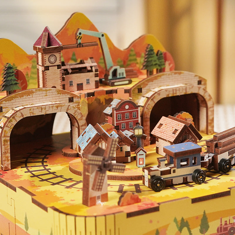 DIY Miniature Dollhouse
Rolife Cutebee HYUKBI DIY Booknook Dollhouse Kit 3D Wooden Puzzle 
Micro Building Blocks Set
Blindbox plush cute toy